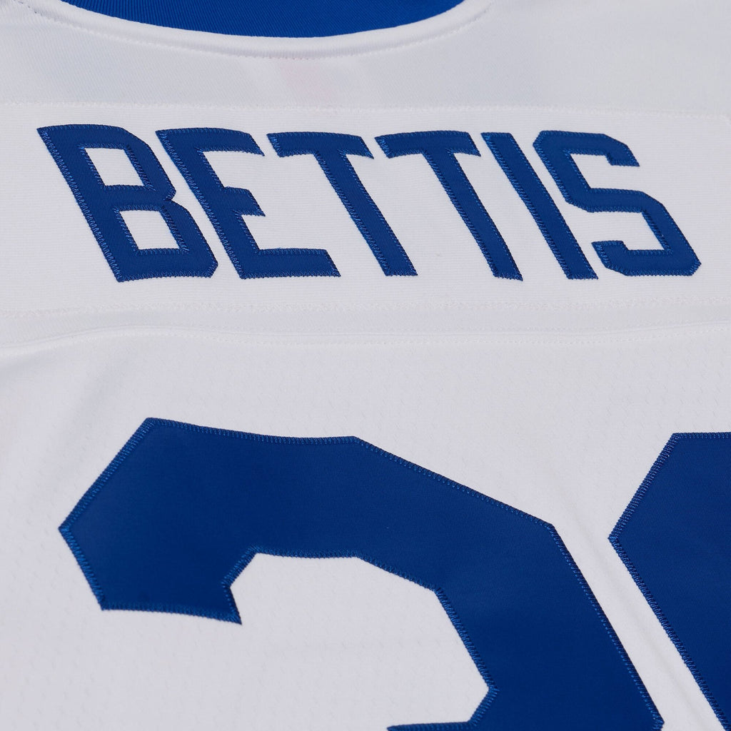 Men's Los Angeles Rams Jerome Bettis Mitchell And Ness White Retired Legacy Replica Player Jersey