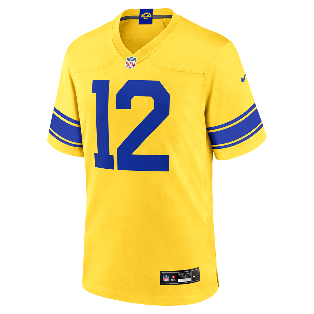 Men's Los Angeles Rams Puka Nacua Nike Classic Sol Game Jersey