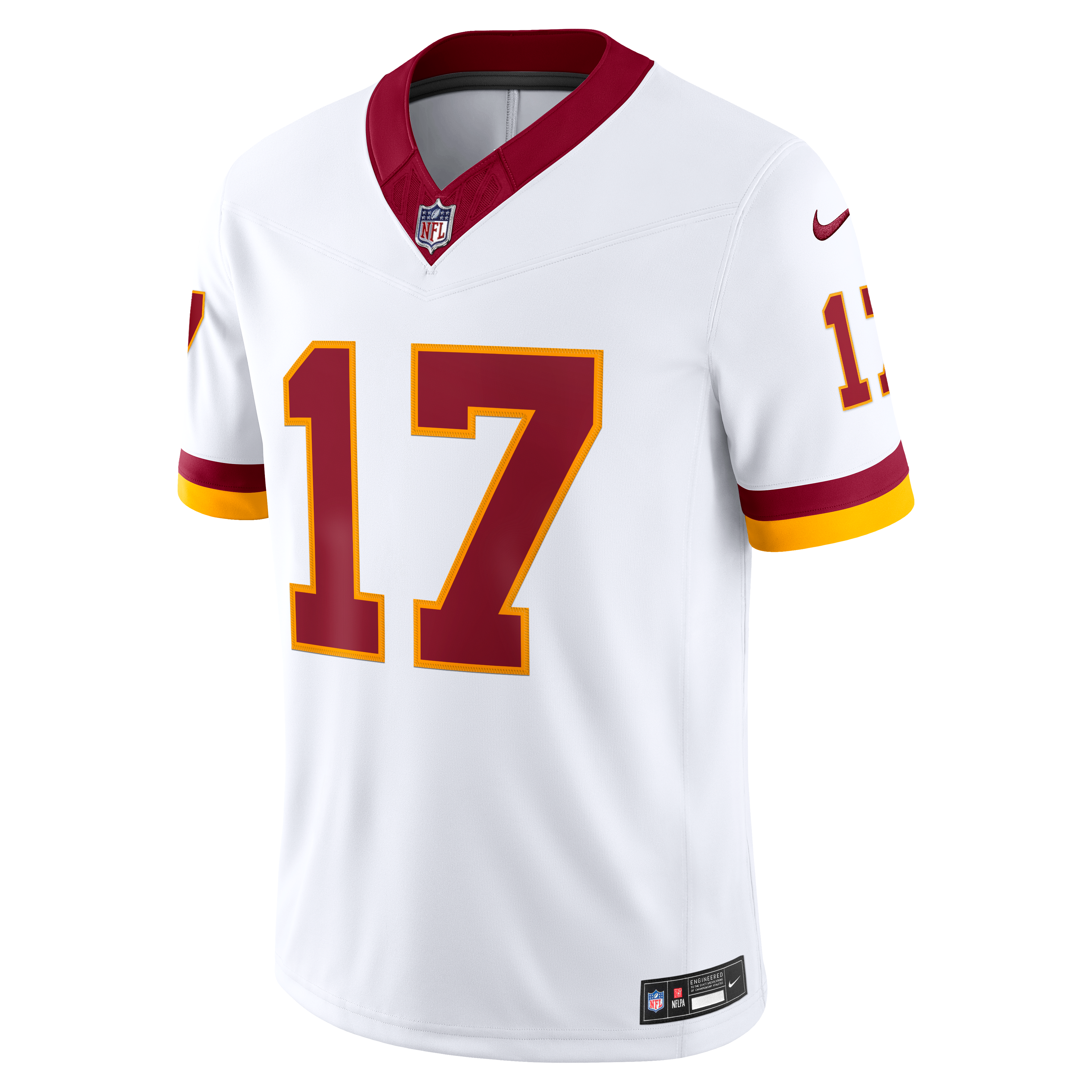 Men's Washington Commanders Doug Williams Nike White Vapor Fuse Stitched Retired Limited Jersey
