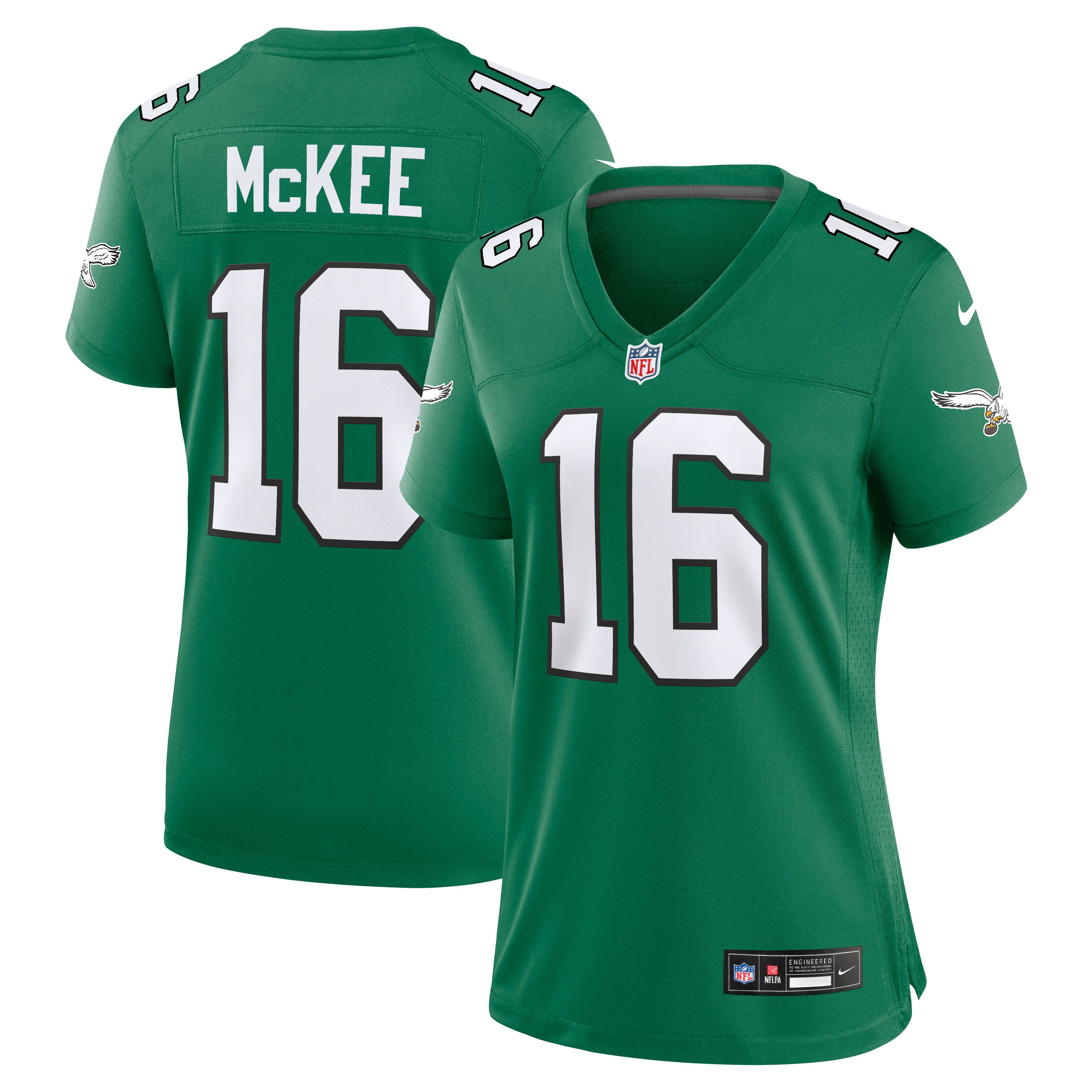 Women's Philadelphia Eagles Tanner Mckee Nike Kelly Green Alternate Game Jersey