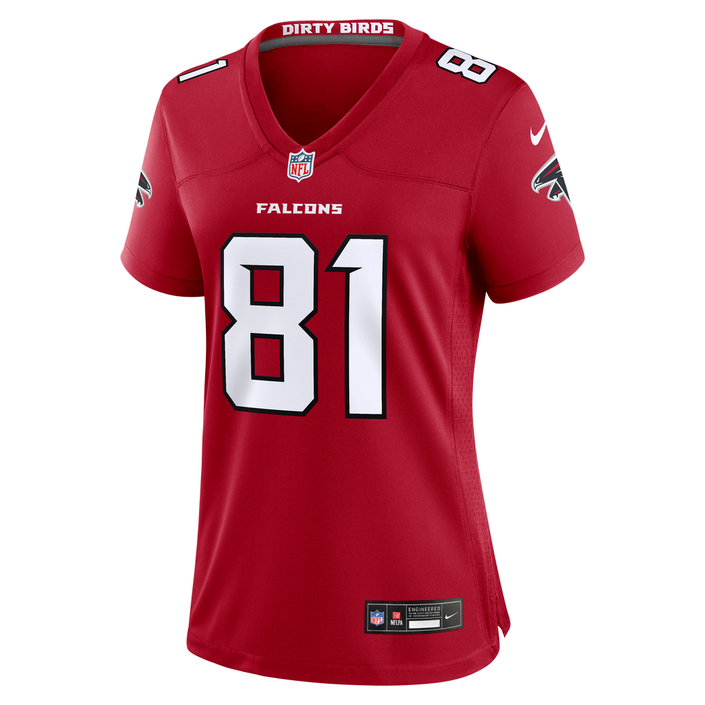 Women's Atlanta Falcons Austin Hooper Nike Red Team Game Jersey