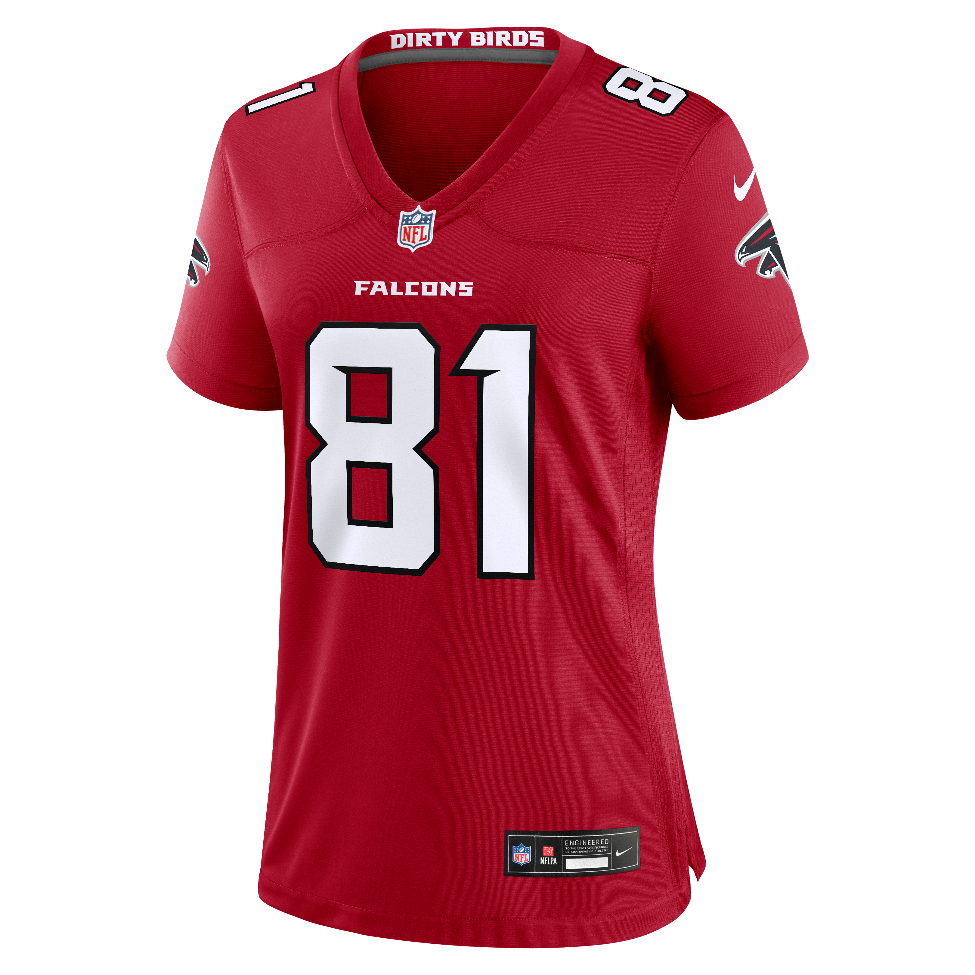 Women's Atlanta Falcons Austin Hooper Nike Red Team Game Jersey