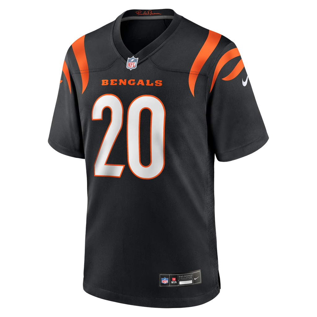 Men's Cincinnati Bengals Lemar Parrish Nike Black Team Retired Game Jersey