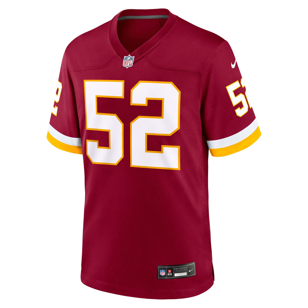 Men's Washington Commanders Sonny Styles Nike Burgundy 2026 Nfl Draft First Round Pick No 7 Team Game Jersey