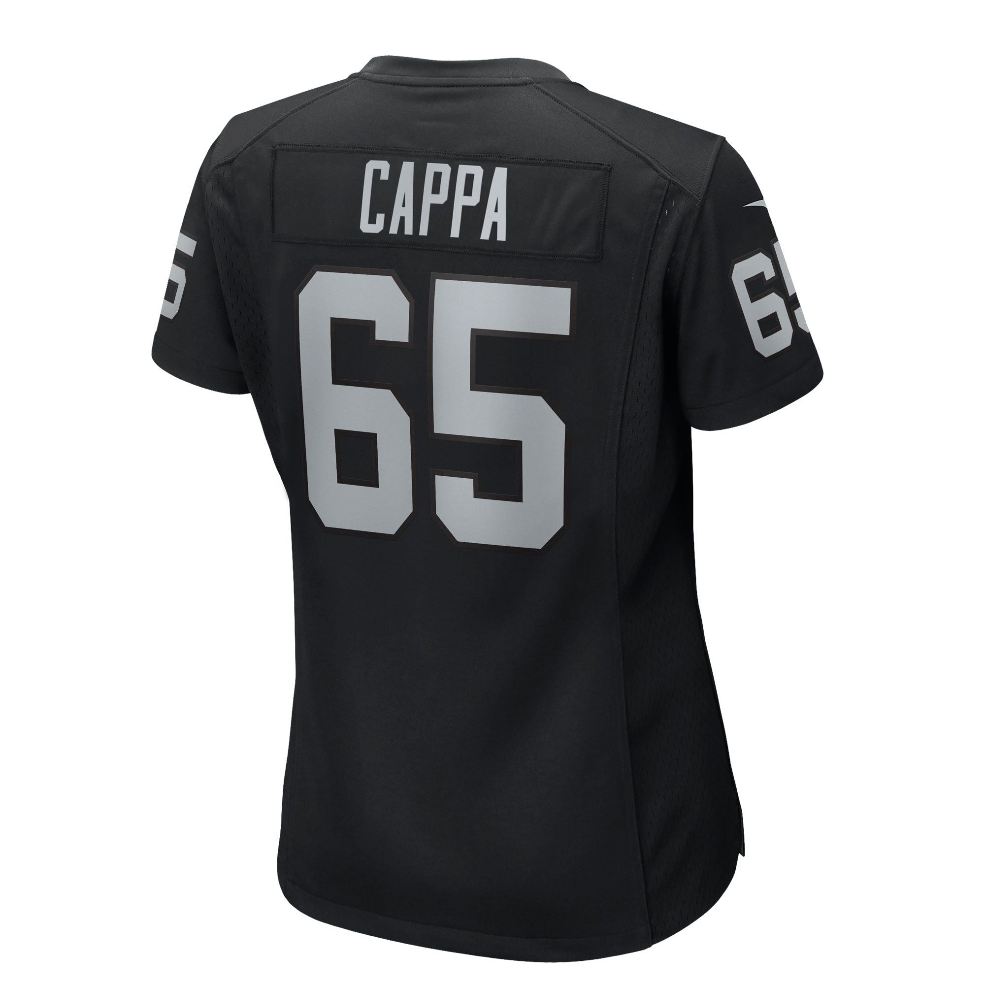 Women's Las Vegas Raiders Alex Cappa Nike Black Team Game Jersey