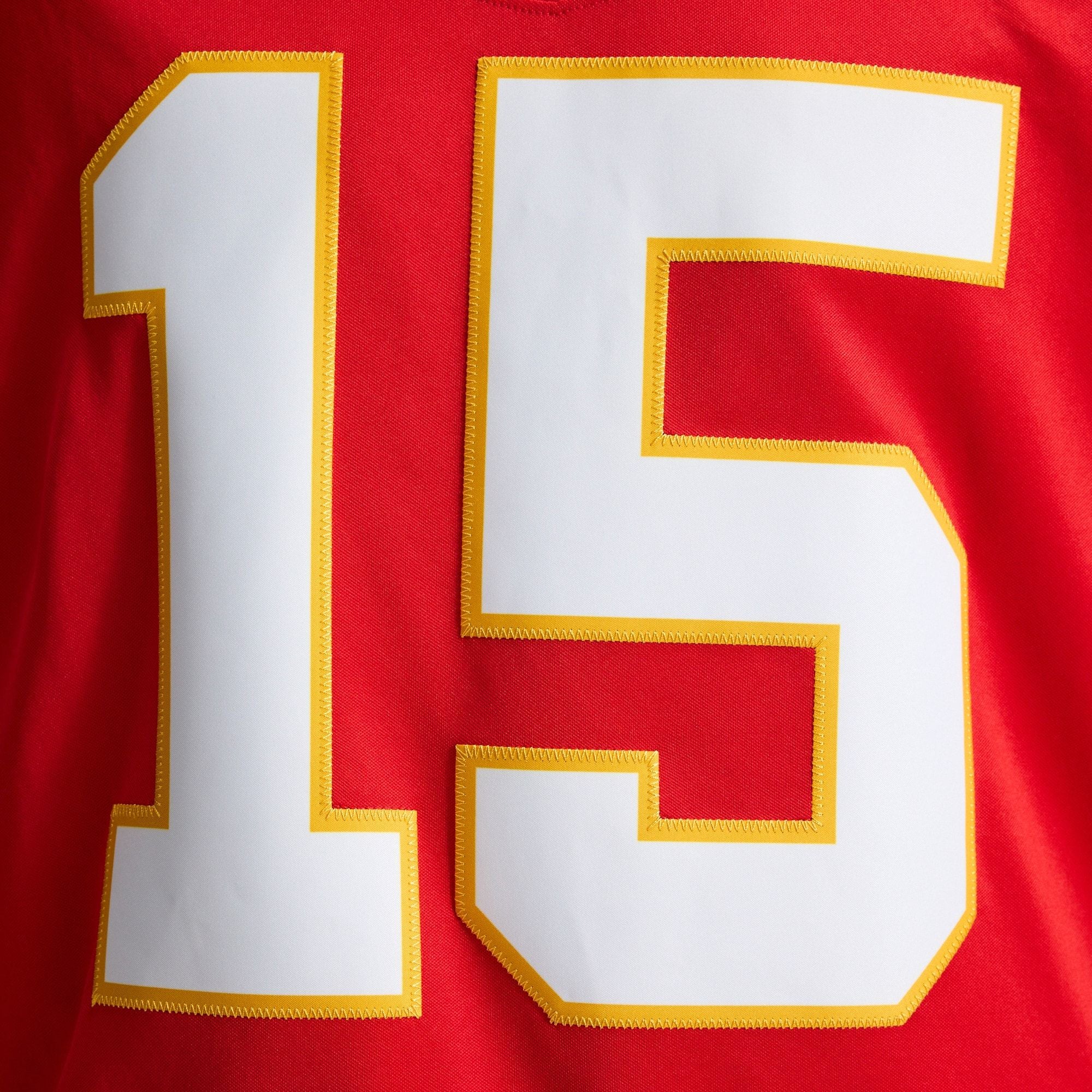 Men's Kansas City Chiefs Patrick Mahomes Nike Red Team Vapor Fuse Stitched Limited Jersey