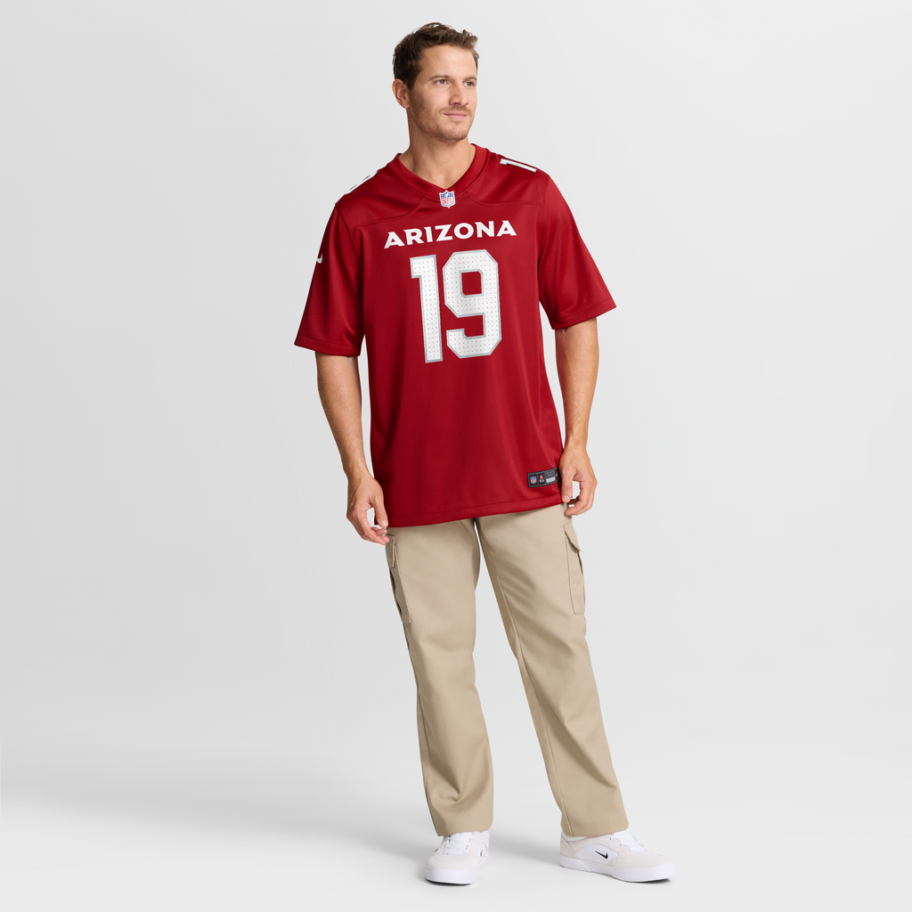 Men's Arizona Cardinals Carson Beck Nike Cardinal Game Jersey