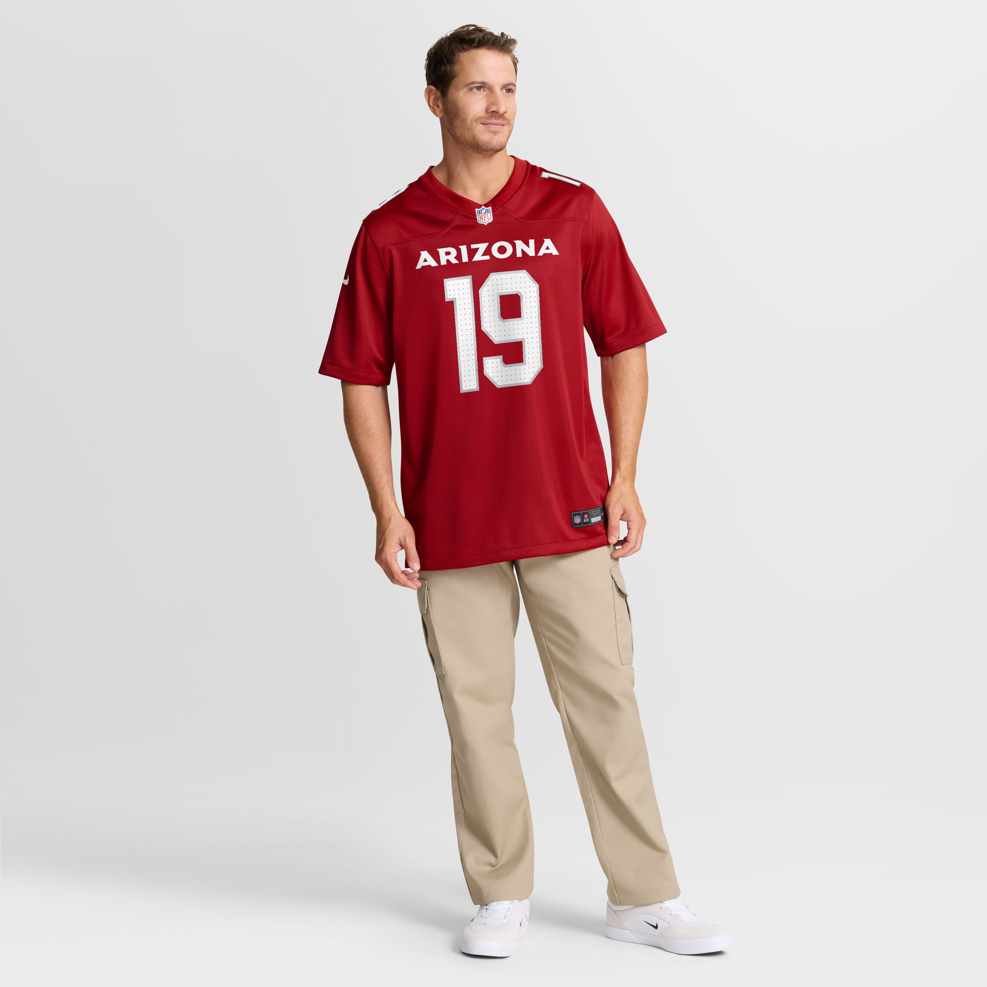 Men's Arizona Cardinals Carson Beck Nike Cardinal Game Jersey
