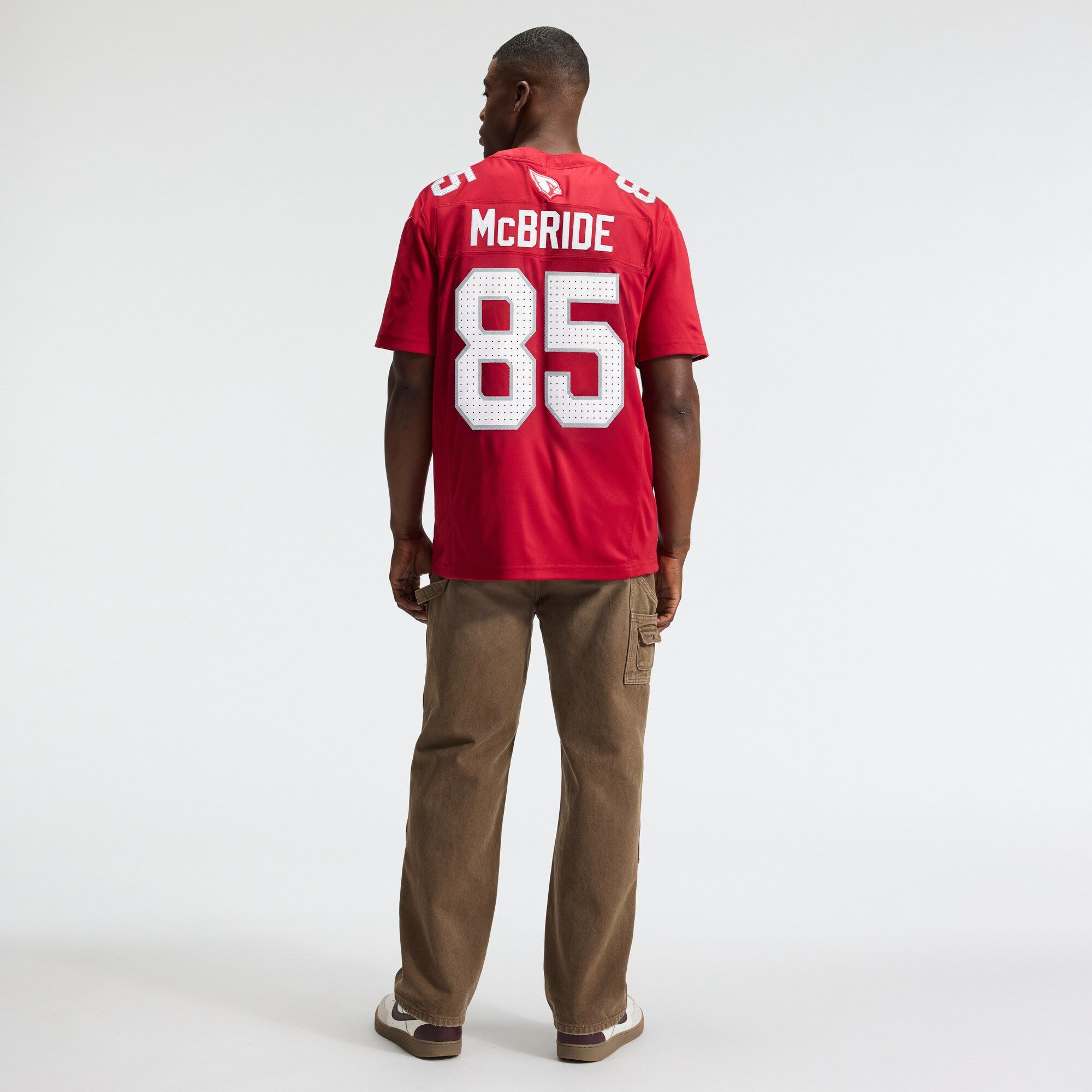 Men's Arizona Cardinals Trey Mcbride Nike Cardinal Team Vapor Fuse Stitched Limited Jersey
