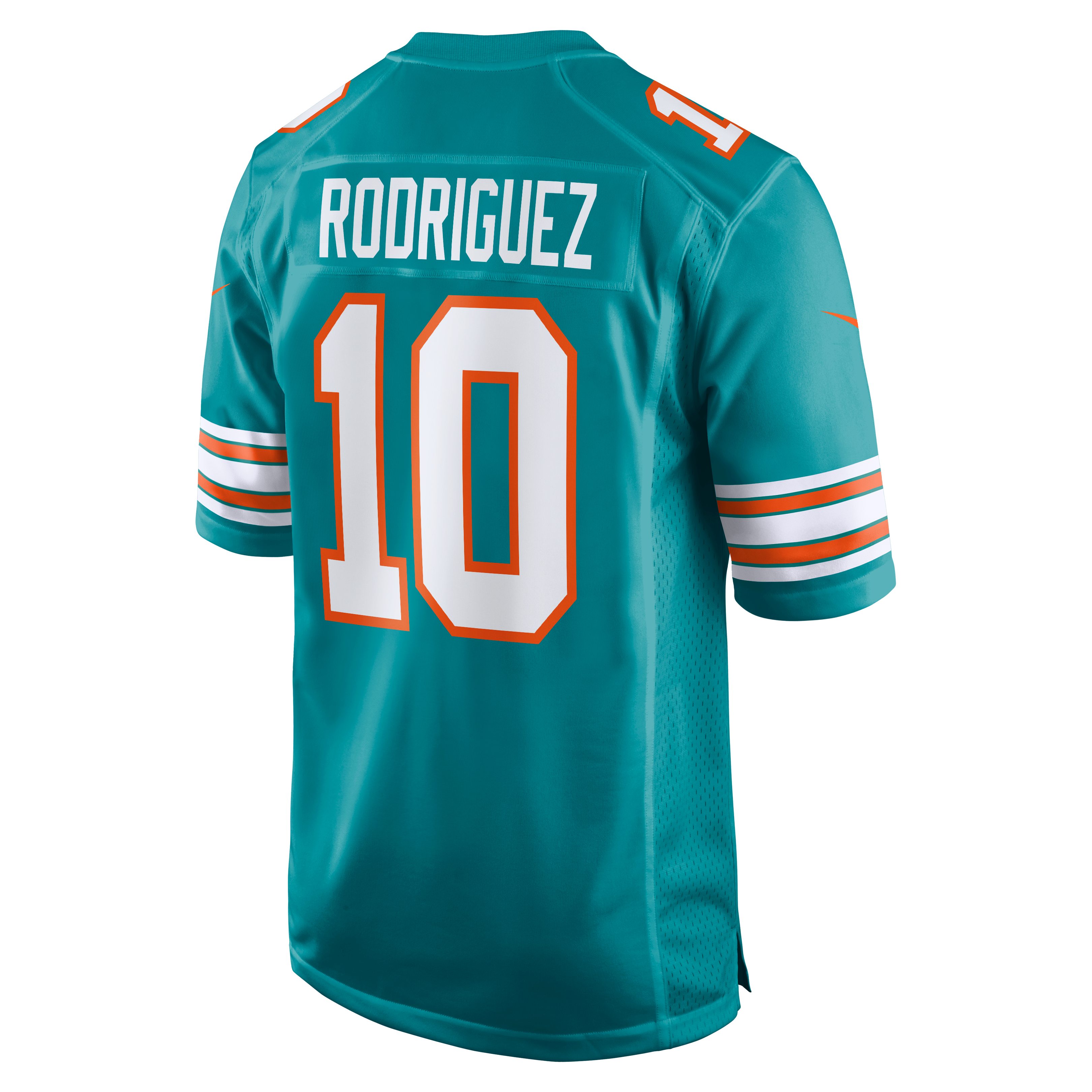 Men's Miami Dolphins Jacob Rodriguez Nike Aqua Alternate Game Jersey