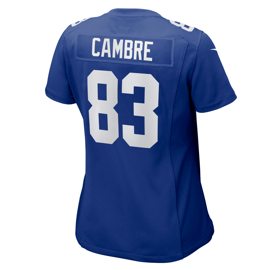 Women's New York Giants Dalen Cambre Nike Royal Team Game Jersey