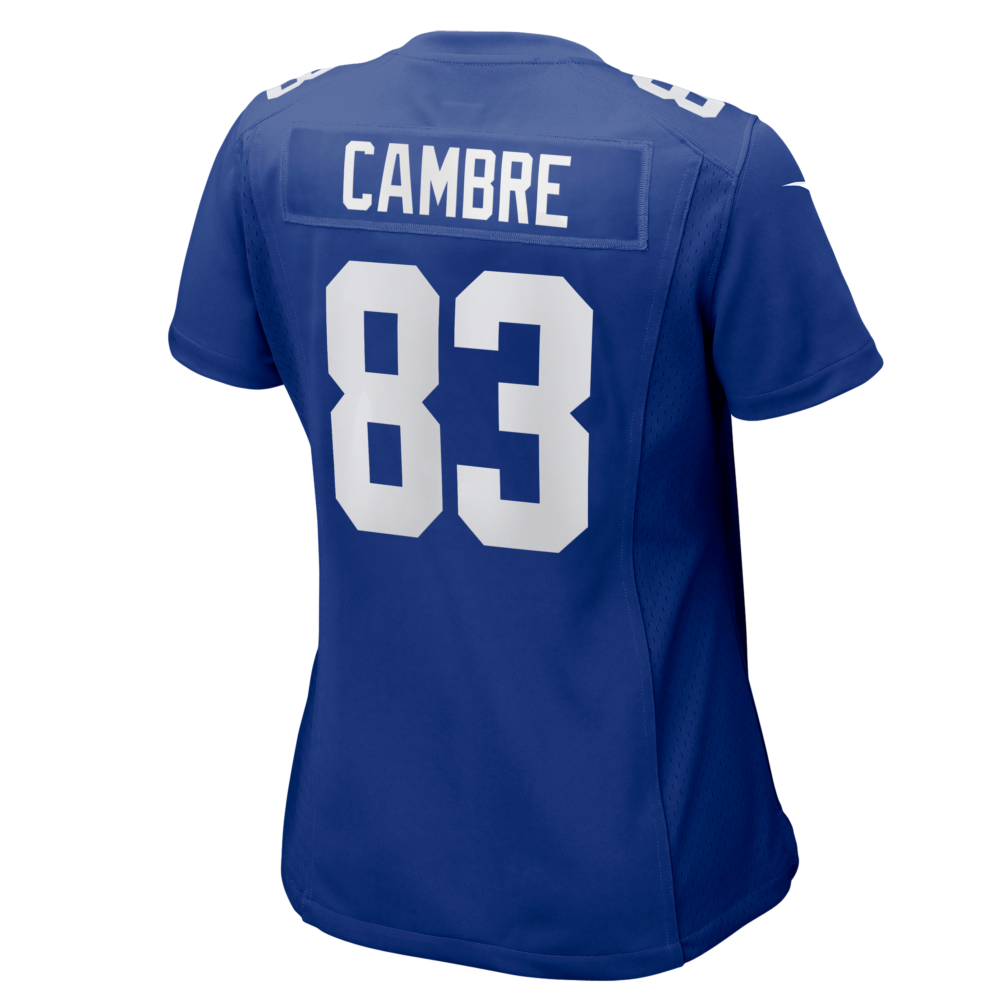 Women's New York Giants Dalen Cambre Nike Royal Team Game Jersey