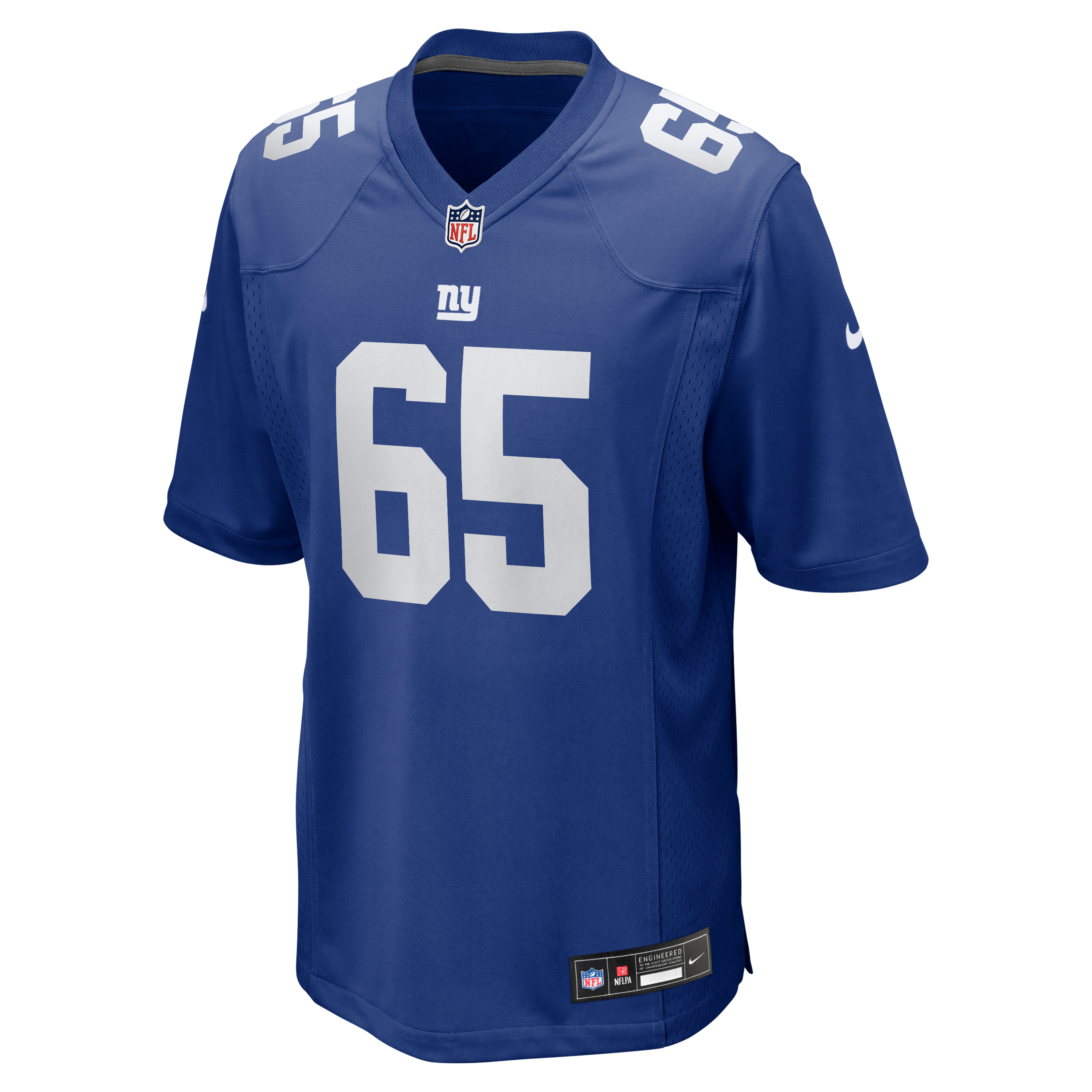 Men's New York Giants Francis Mauigoa Nike Royal 2026 Nfl Draft First Round Pick No 10 Team Game Jersey