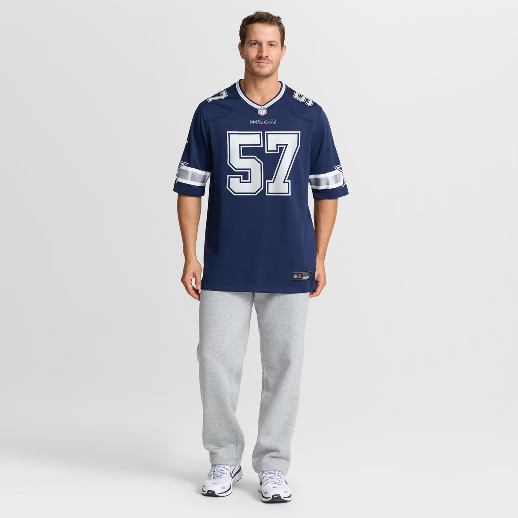 Men's Dallas Cowboys Malachi Lawrence Nike Navy 2026 Nfl Draft First Round Pick No 20 Team Game Jersey