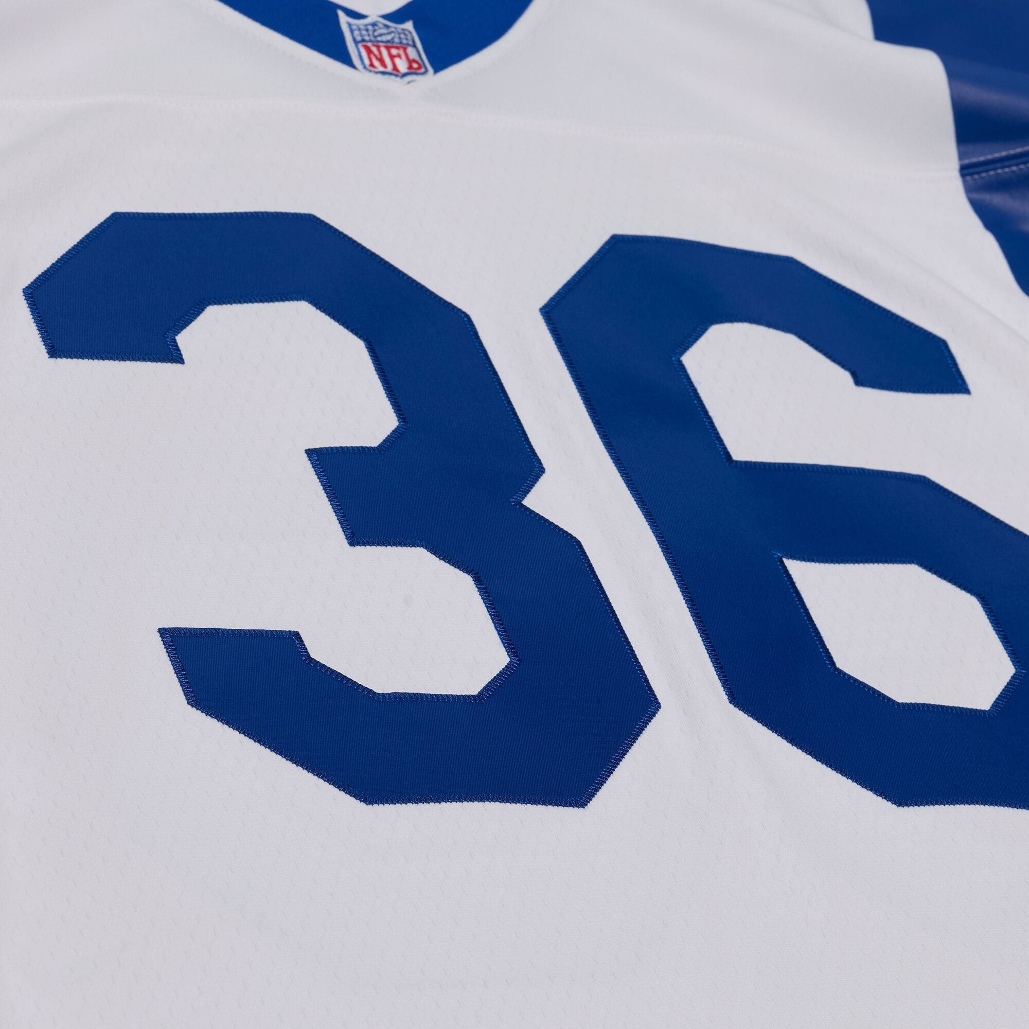 Men's Los Angeles Rams Jerome Bettis Mitchell And Ness White Retired Legacy Replica Player Jersey