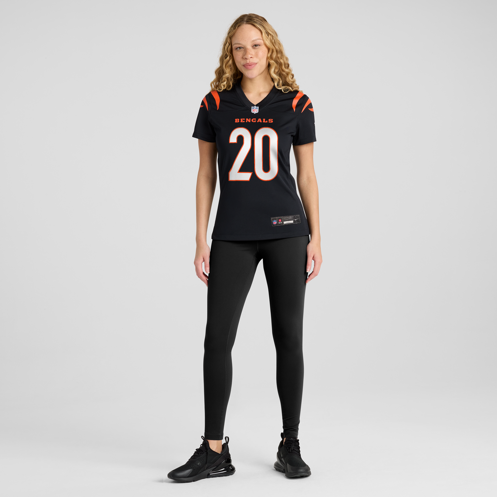 Women's Cincinnati Bengals Lemar Parrish Nike Black Team Retired Game Jersey