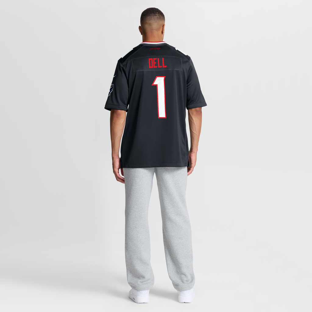 Men's Houston Texans Tank Dell Nike Navy Team Game Jersey