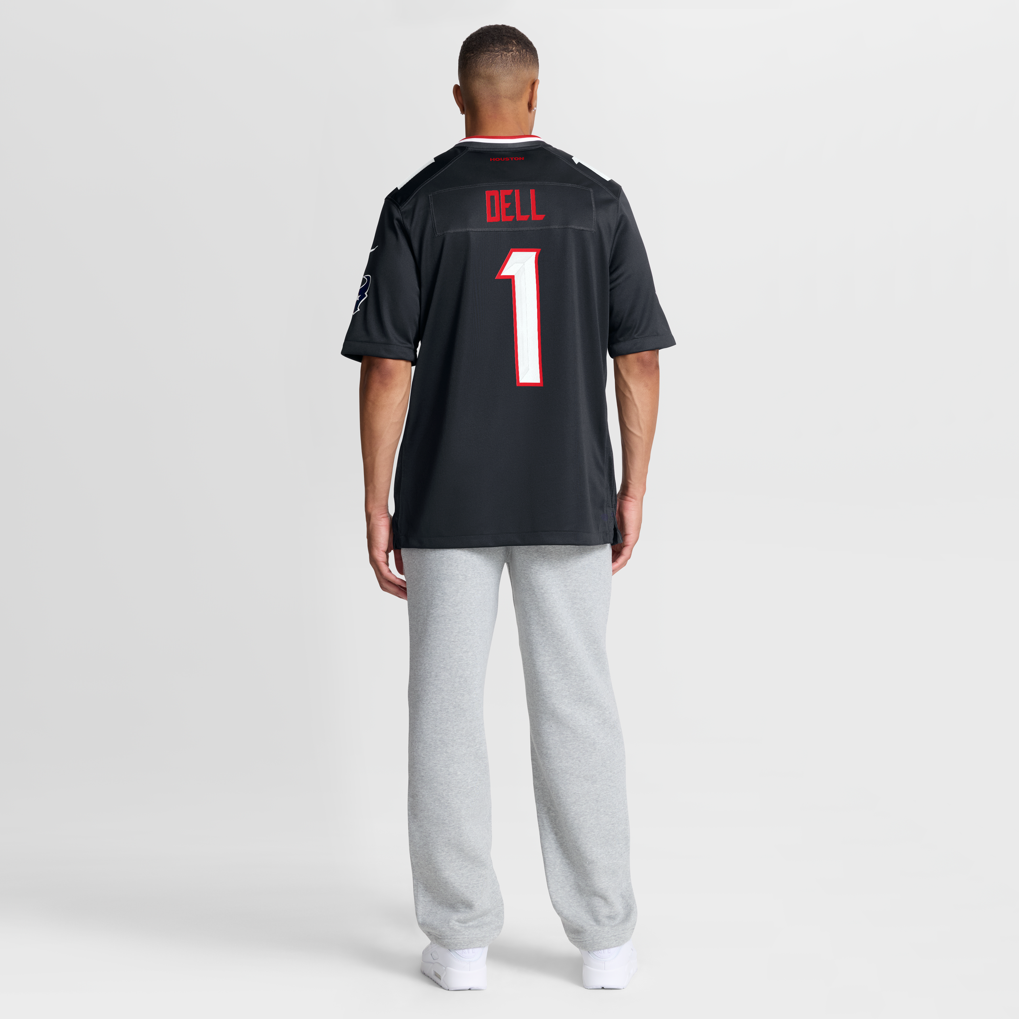Men's Houston Texans Tank Dell Nike Navy Team Game Jersey