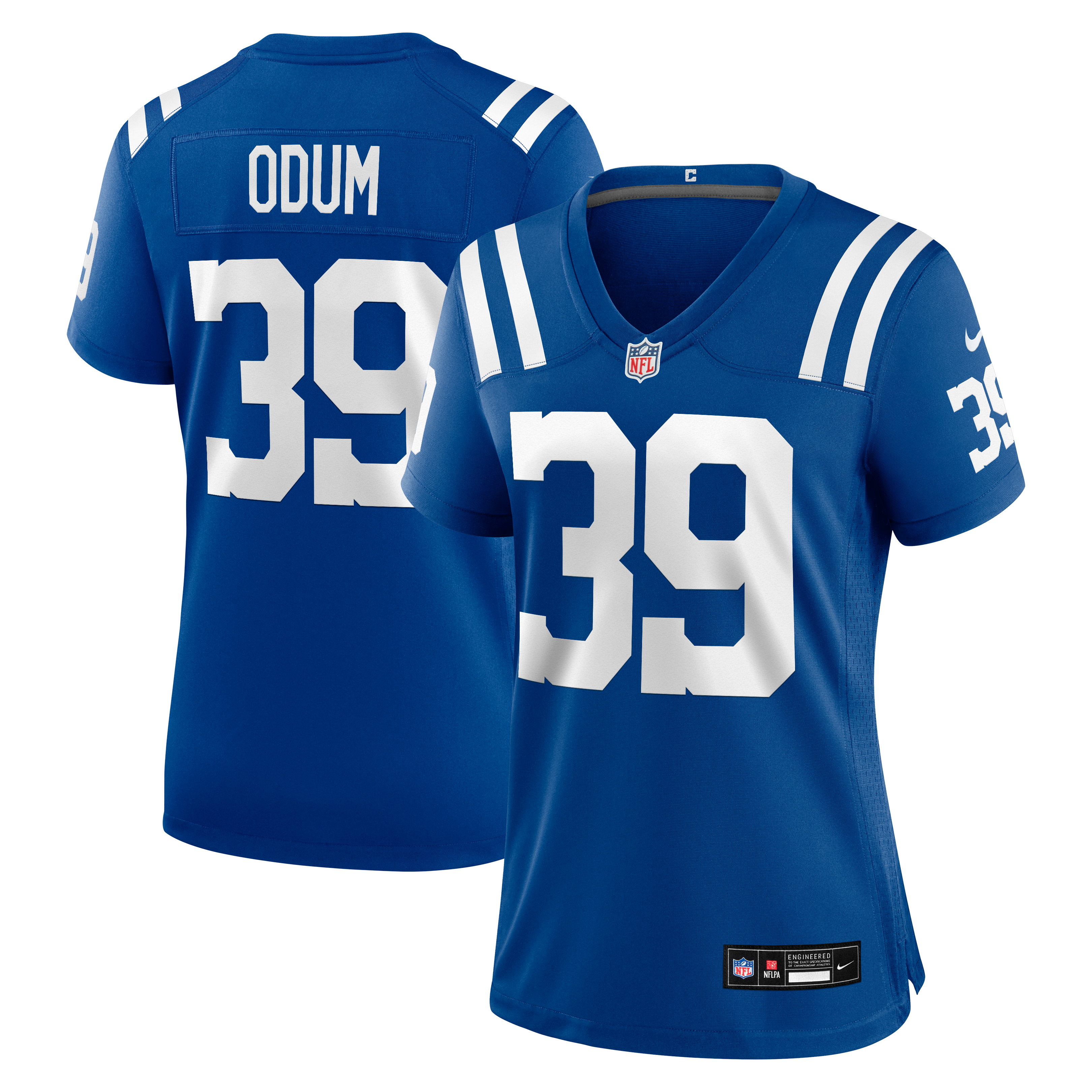 Women's Indianapolis Colts George Odum Nike Royal Team Game Jersey
