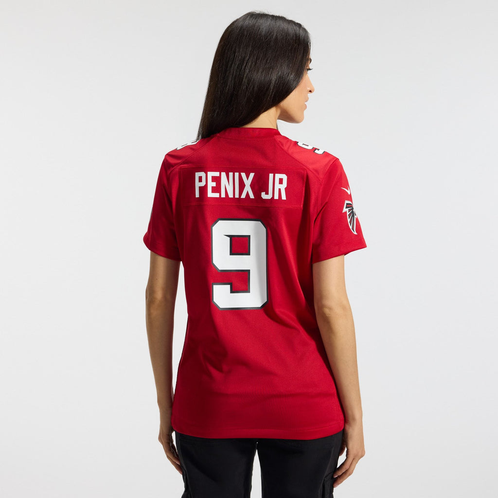 Women's Atlanta Falcons Michael Penix Jr Nike Red Game Jersey