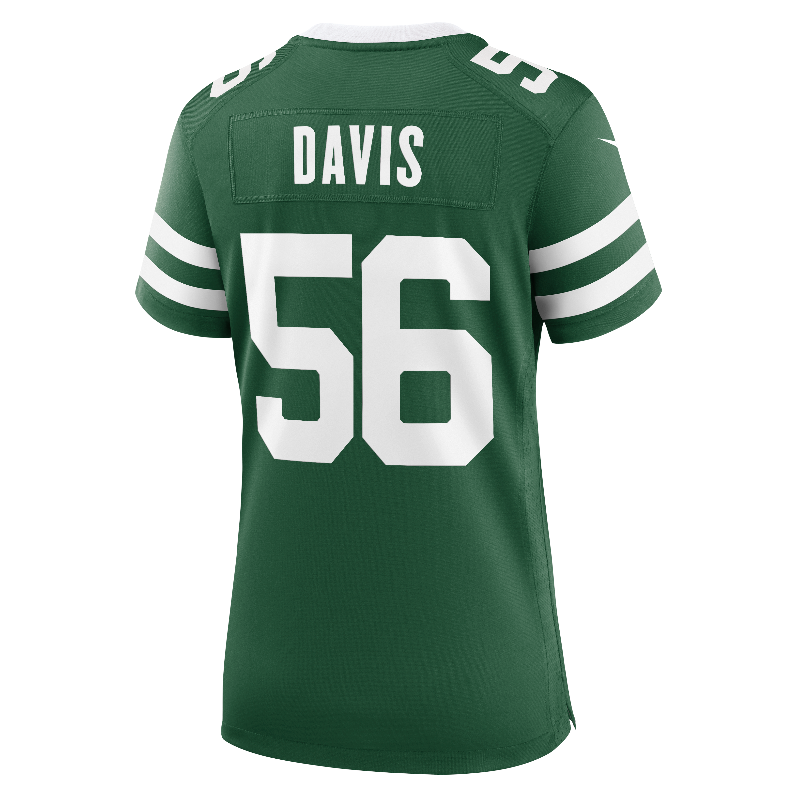 Women's New York Jets Demario Davis Nike Legacy Green Team Game Jersey
