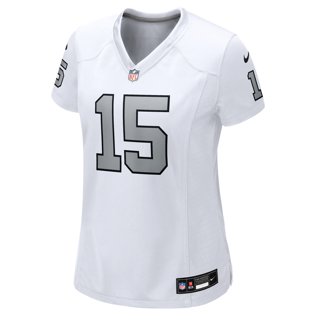 Women's Las Vegas Raiders Fernando Mendoza Nike White Alternate Game Jersey