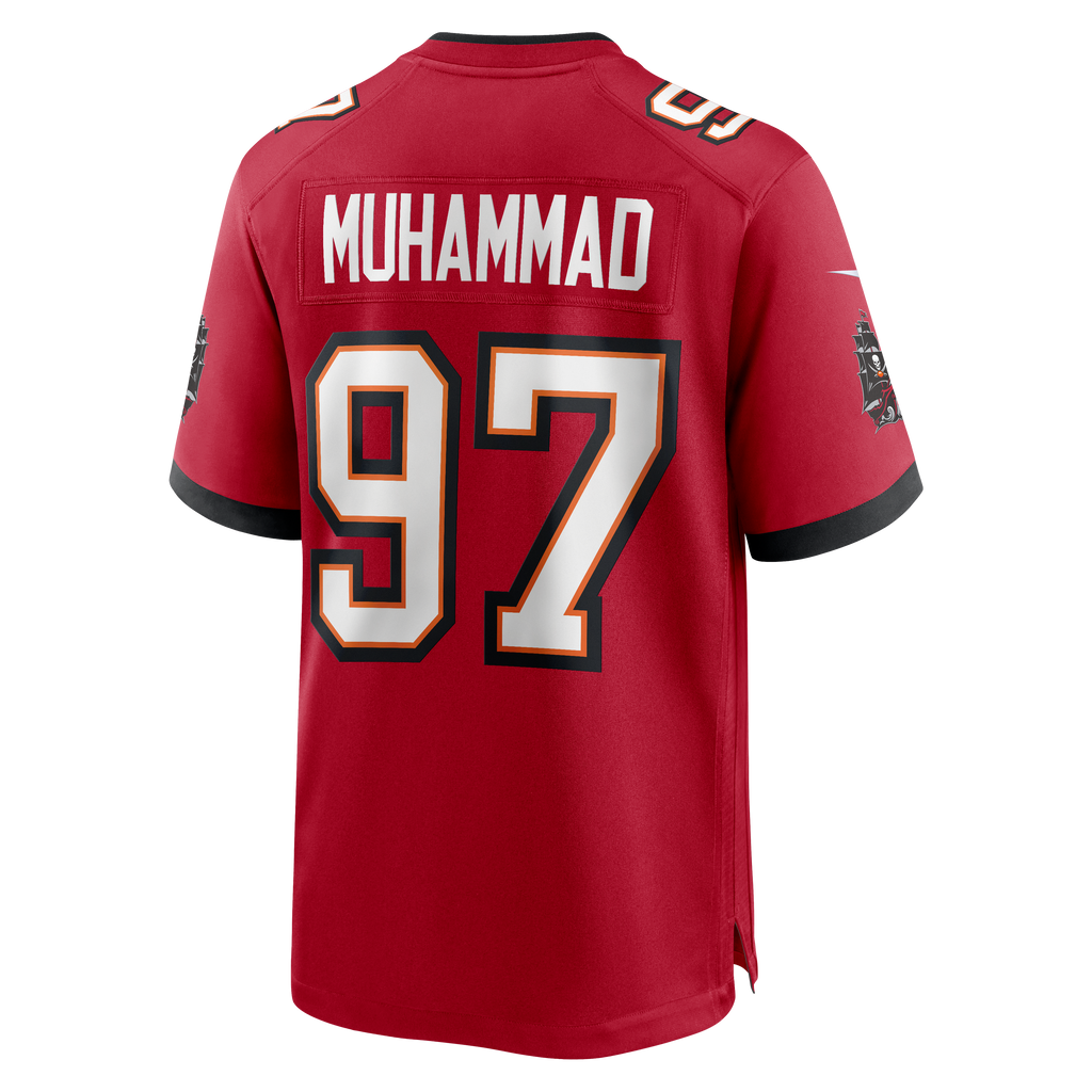 Men's Tampa Bay Buccaneers Al Quadin Muhammad Nike Red Team Game Jersey