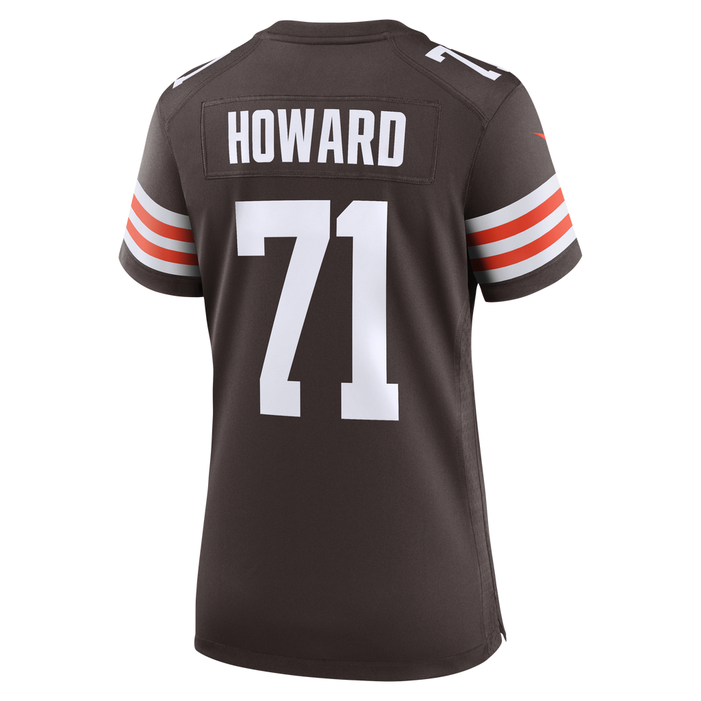 Women's Cleveland Browns Tytus Howard Nike Brown Team Game Jersey