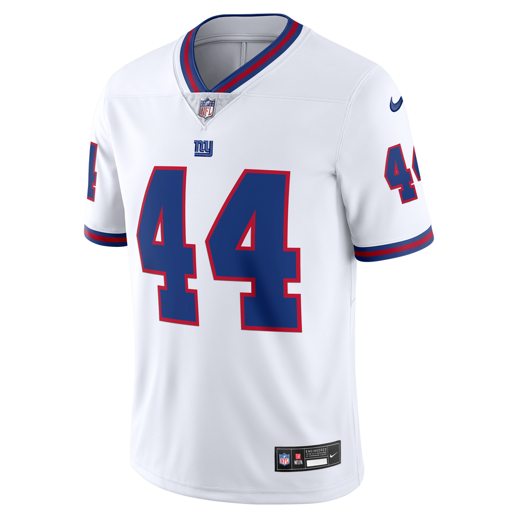 Men's New York Giants Cam Skattebo Nike White Vintage White Vapor Untouchable Stitched Limited Jersey