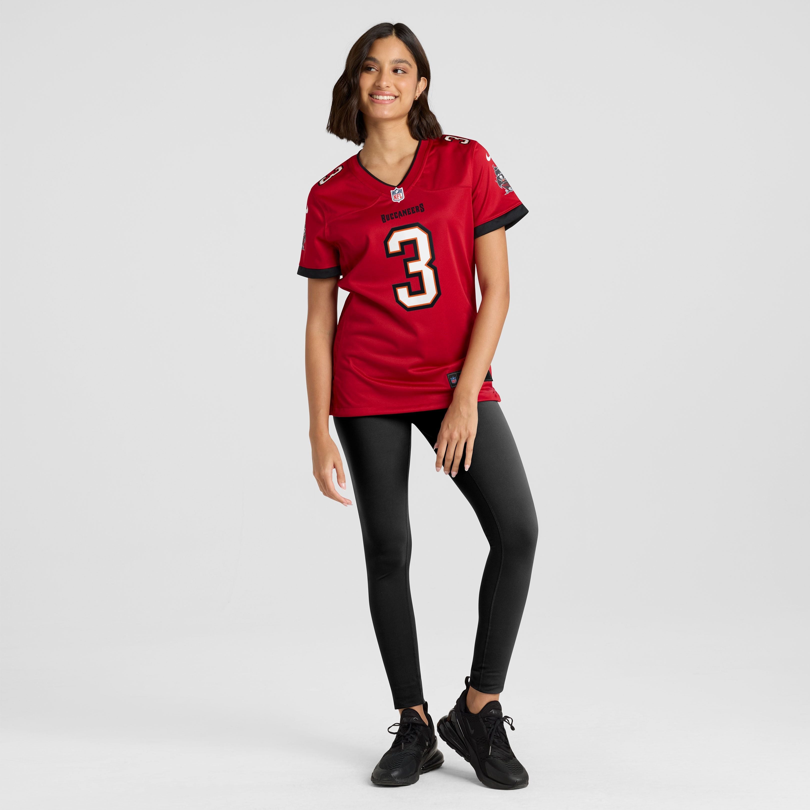 Women's Tampa Bay Buccaneers Rueben Bain Jr Nike Red Game Jersey