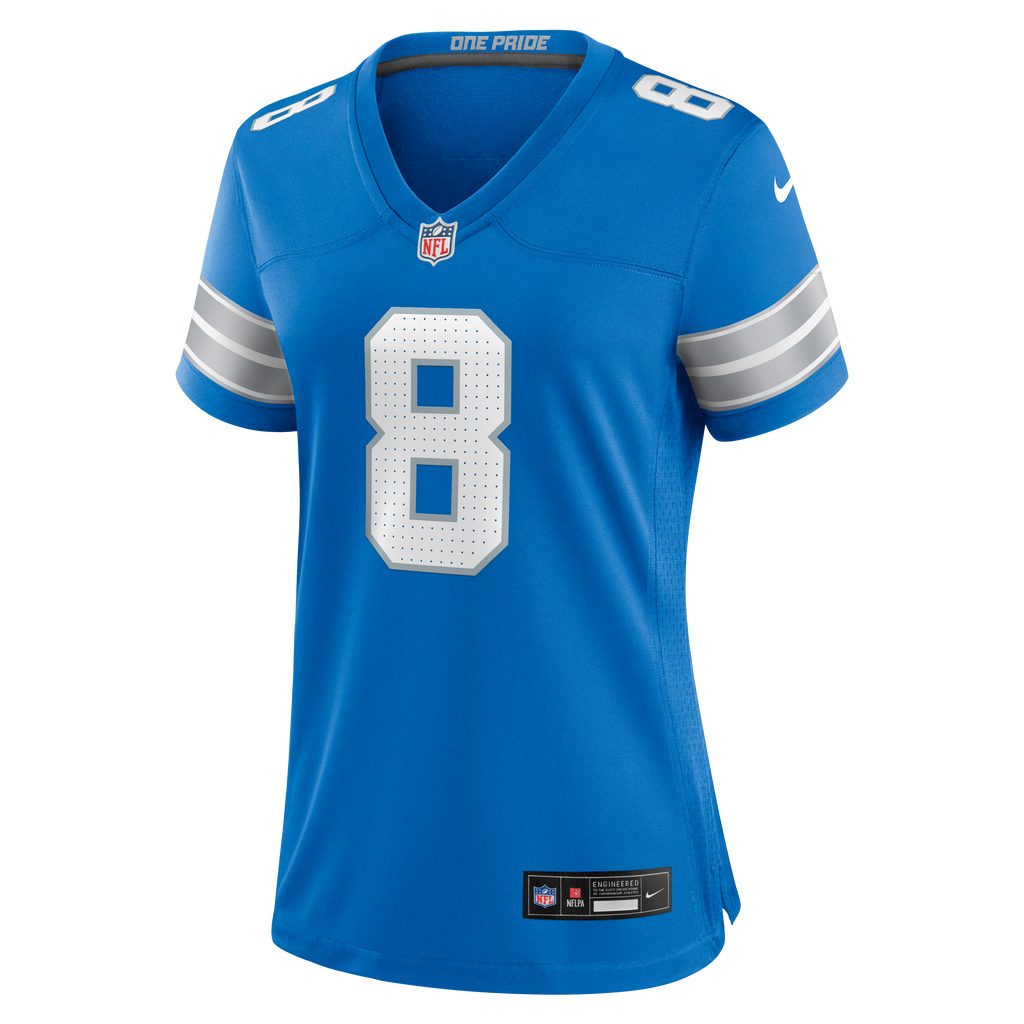 Women's Detroit Lions Greg Dortch Nike Blue Team Game Jersey