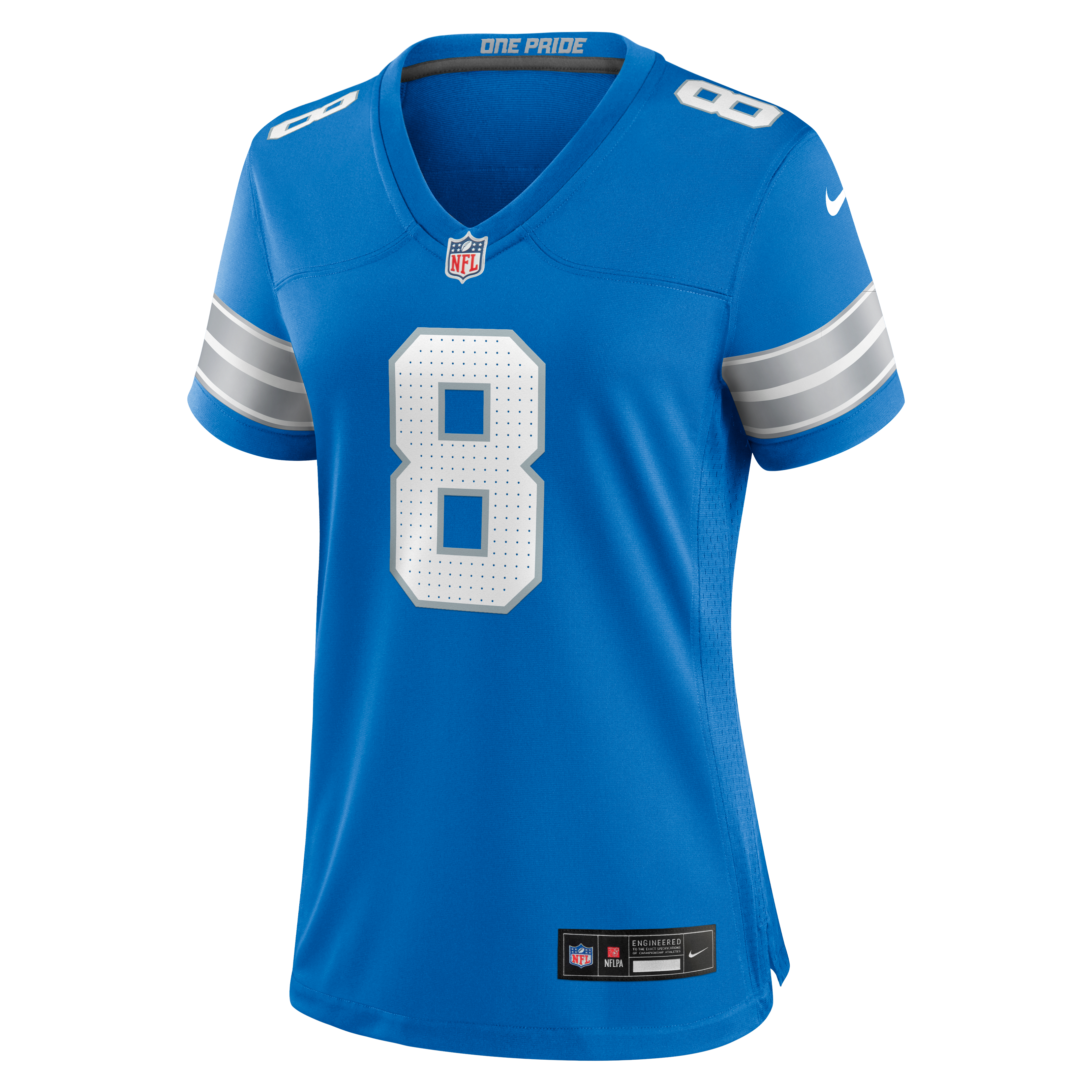 Women's Detroit Lions Greg Dortch Nike Blue Team Game Jersey
