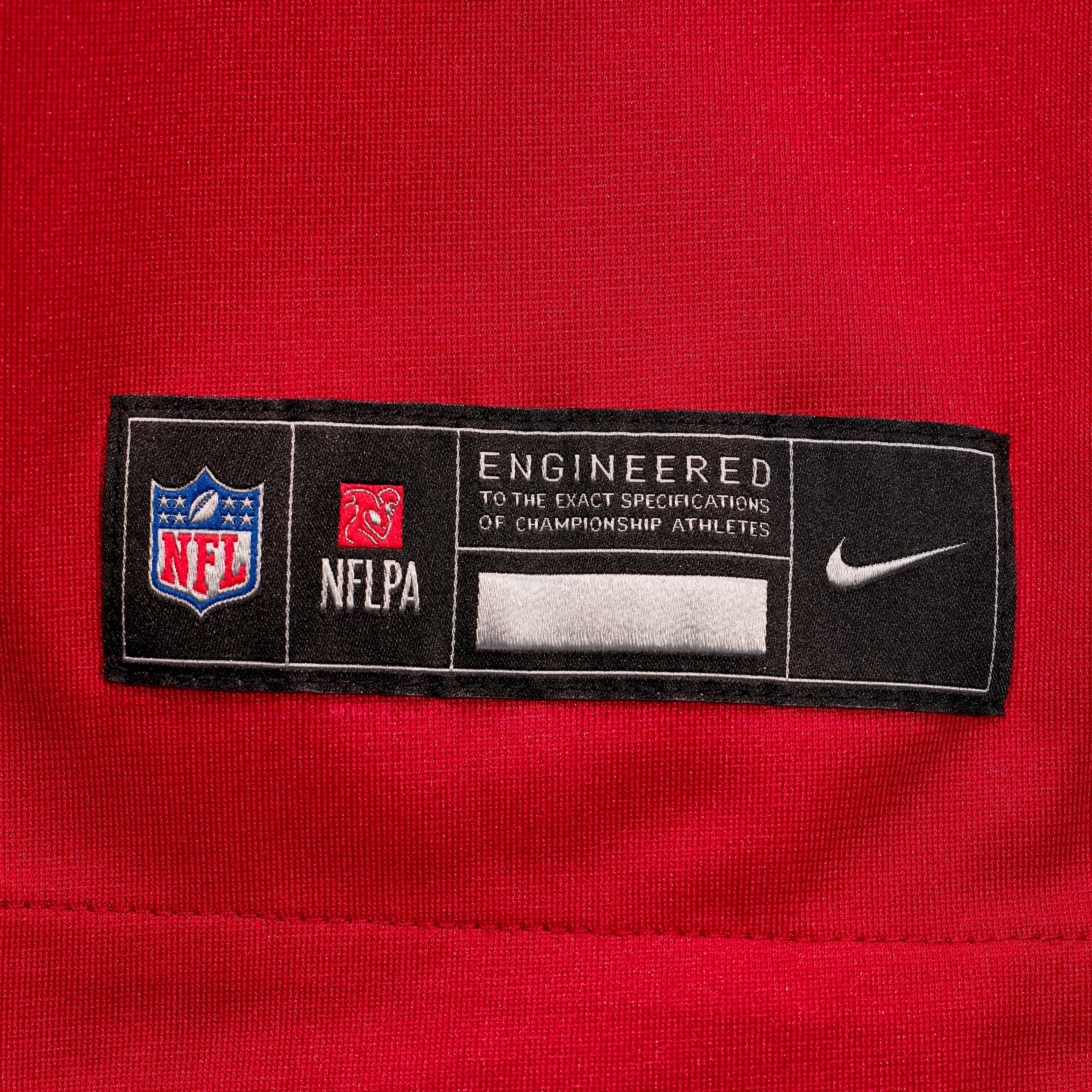 Men's Kansas City Chiefs Peter Woods Nike Red 2026 Nfl Draft First Round Pick No 29 Team Game Jersey