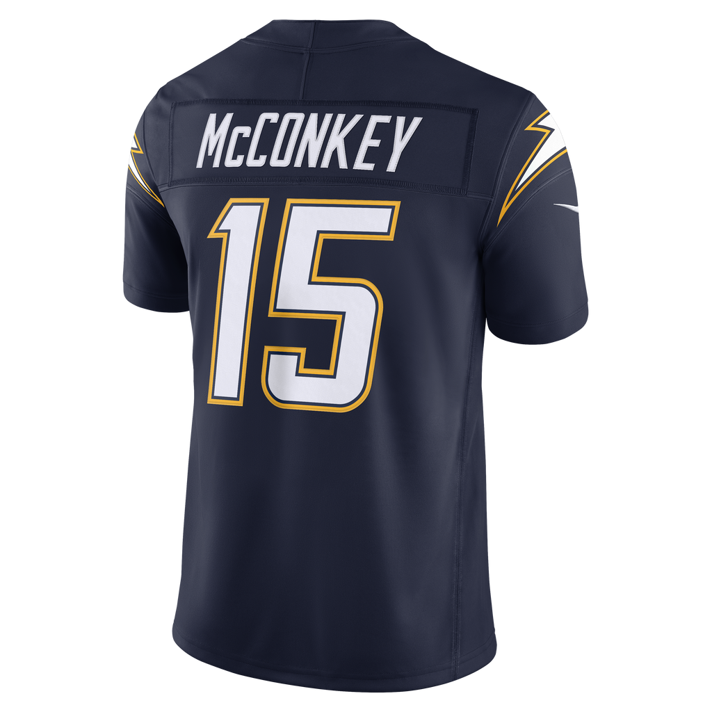 Men's Los Angeles Chargers Ladd Mcconkey Nike Navy Alternate Super Chargers Vapor Fuse Stitched Limited Jersey