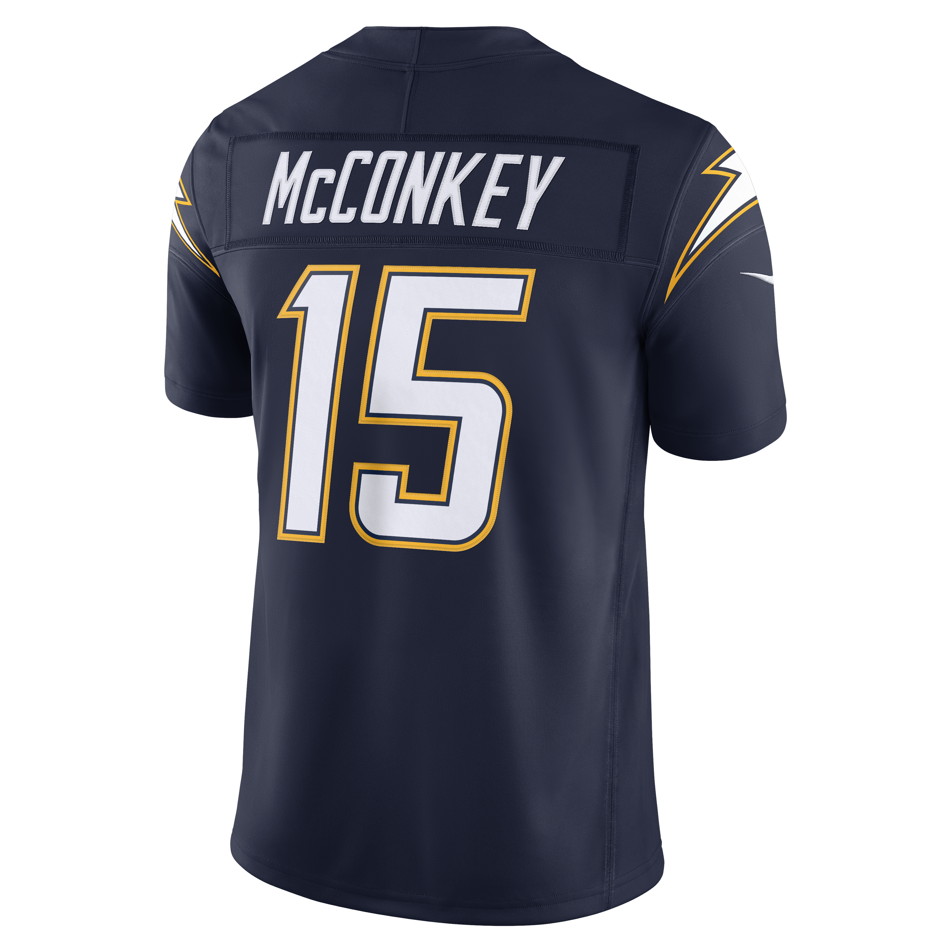 Men's Los Angeles Chargers Ladd Mcconkey Nike Navy Alternate Super Chargers Vapor Fuse Stitched Limited Jersey