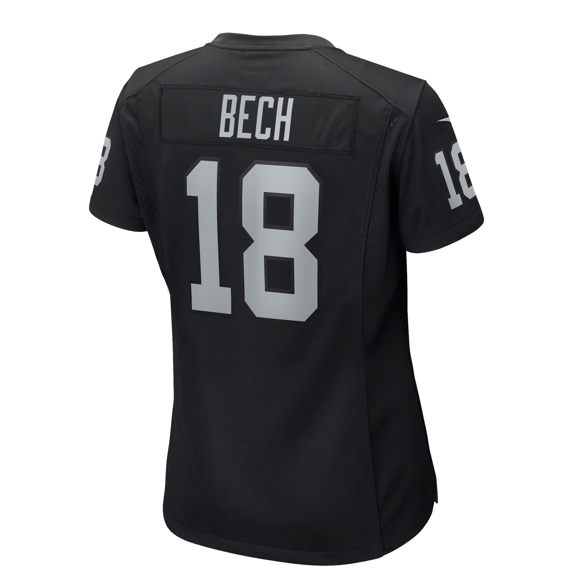 Women's Las Vegas Raiders Jack Bech Nike Black Team Game Jersey