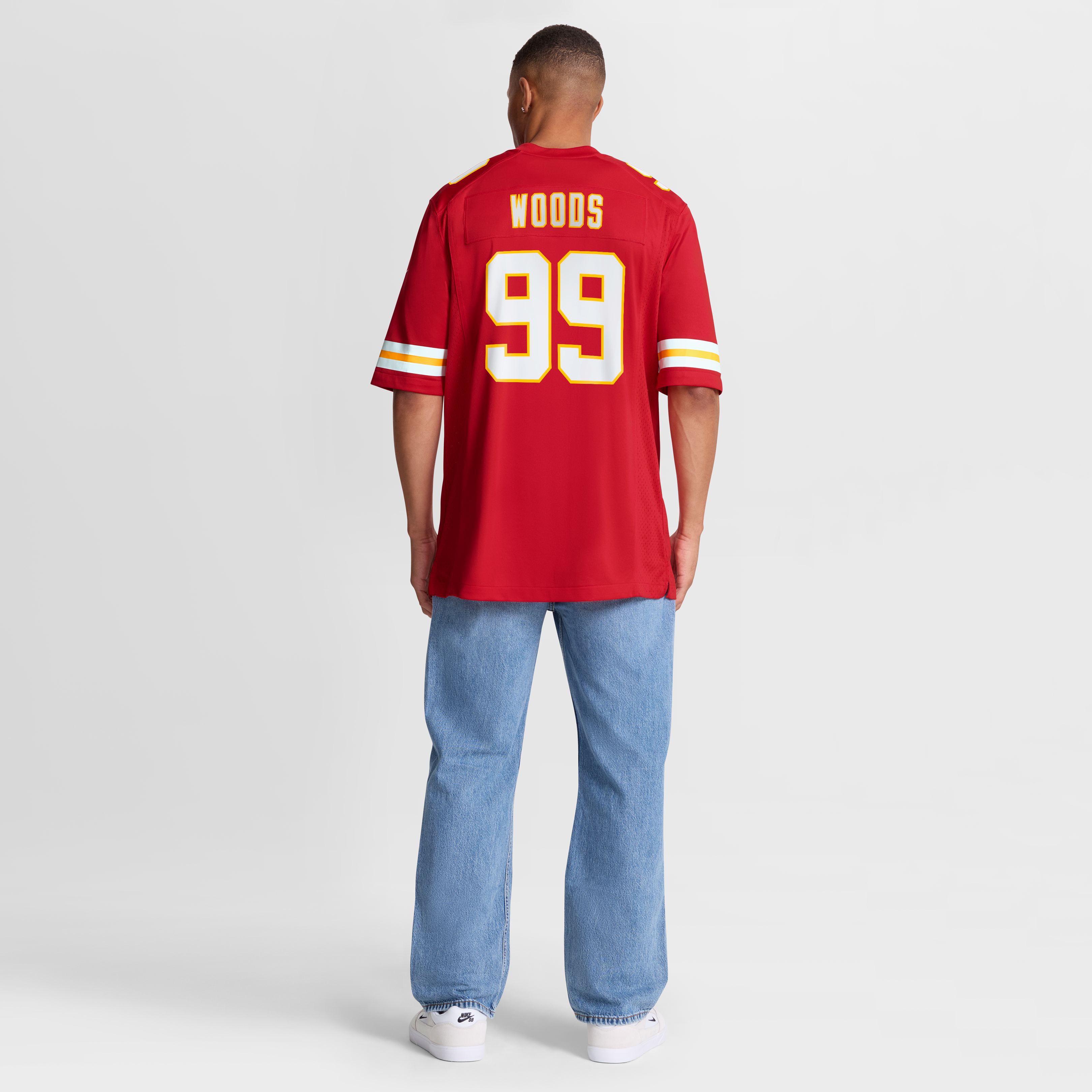 Men's Kansas City Chiefs Peter Woods Nike Red 2026 Nfl Draft First Round Pick No 29 Team Game Jersey