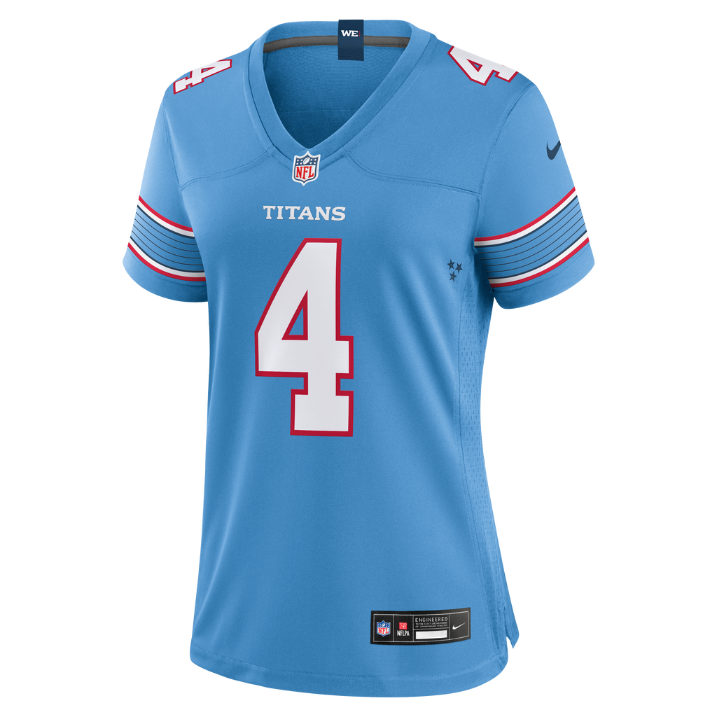 Women's Tennessee Titans Wandale Robinson Nike Light Blue Team Game Jersey
