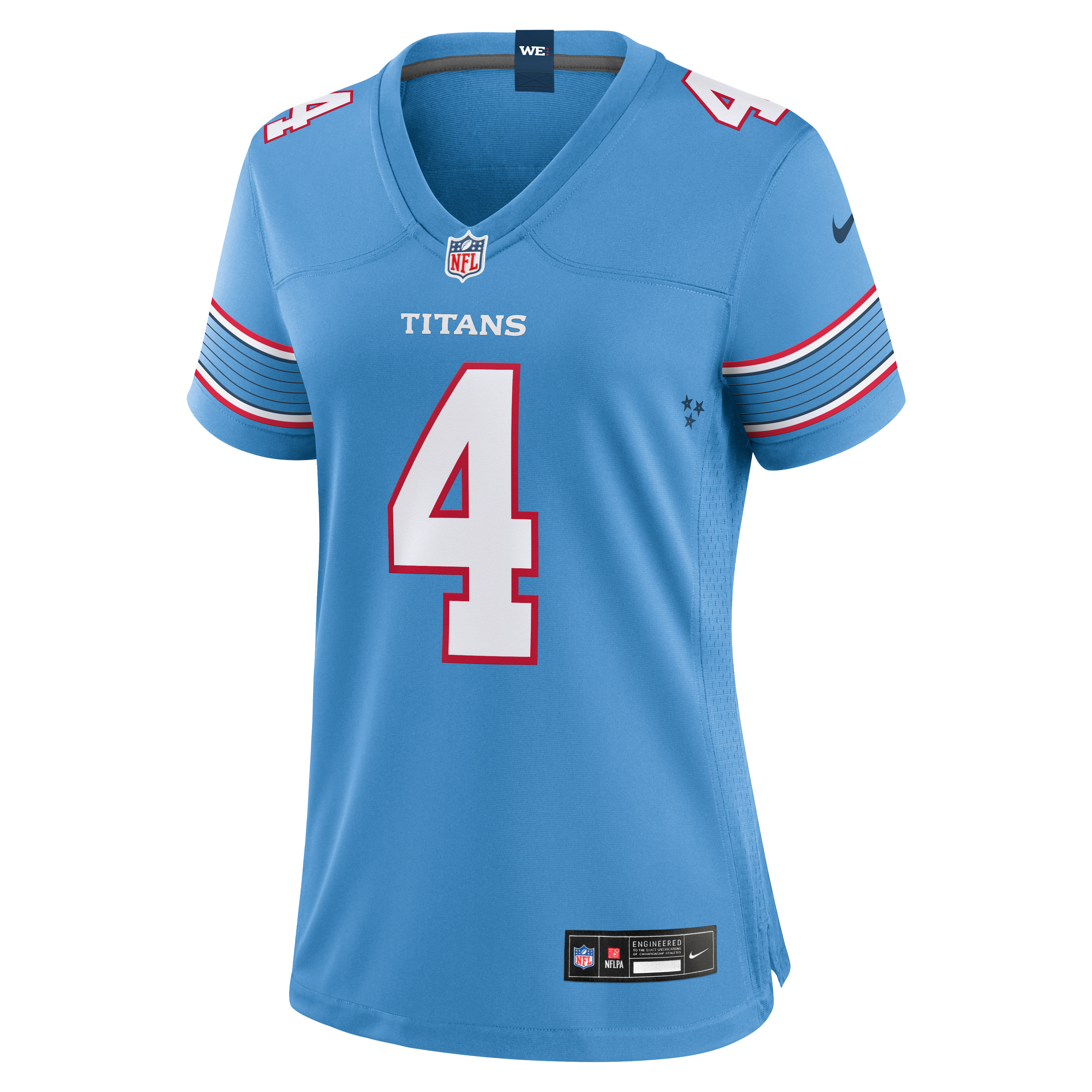 Women's Tennessee Titans Wandale Robinson Nike Light Blue Team Game Jersey