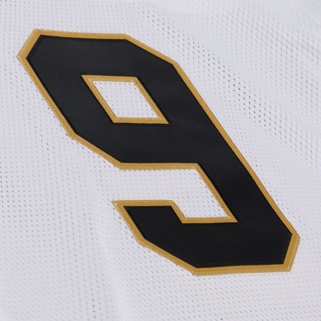 Men's New Orleans Saints Drew Brees Mitchell And Ness White Super Bowl Xliv Authentic Jersey