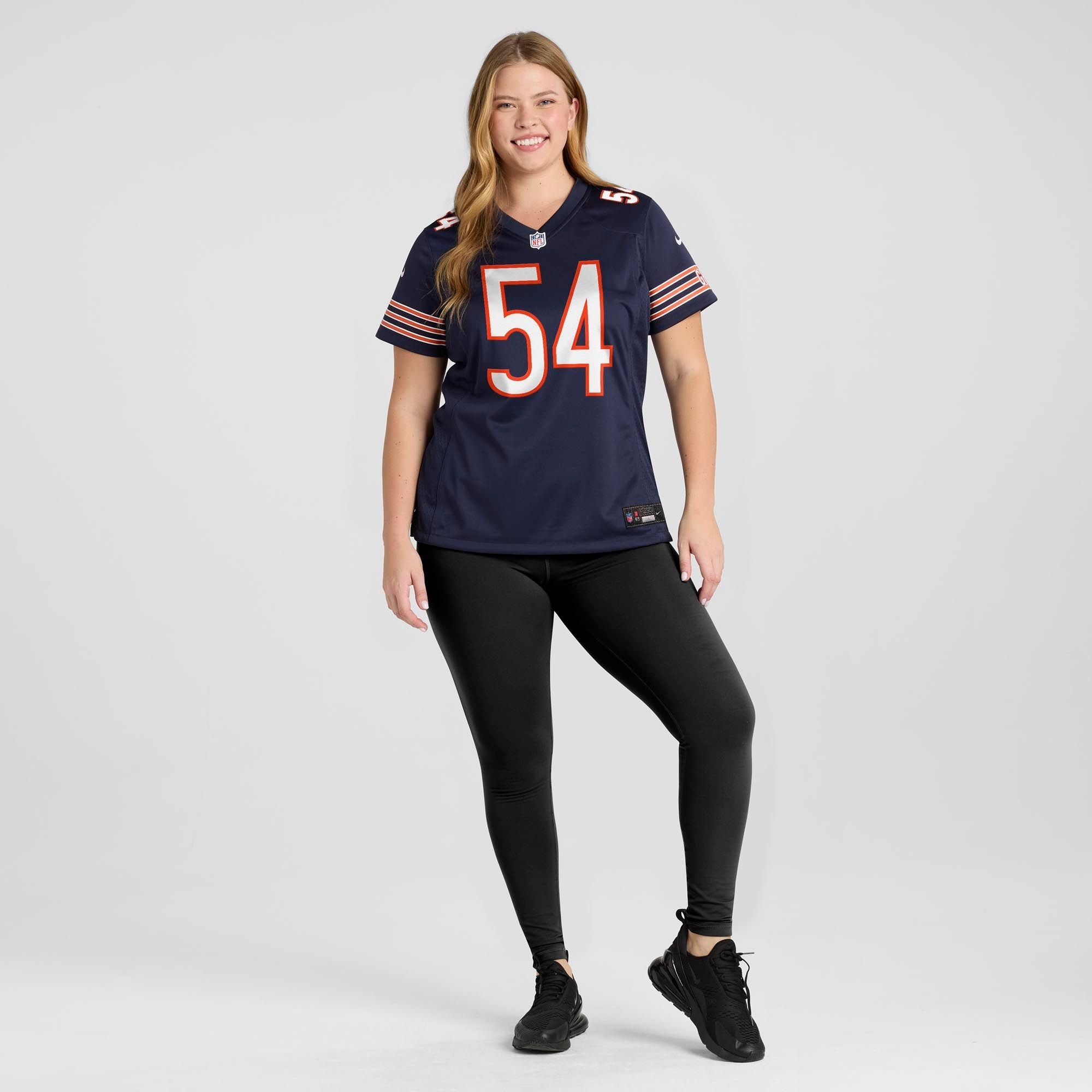 Women's Chicago Bears Logan Jones Nike Navy Team Game Jersey
