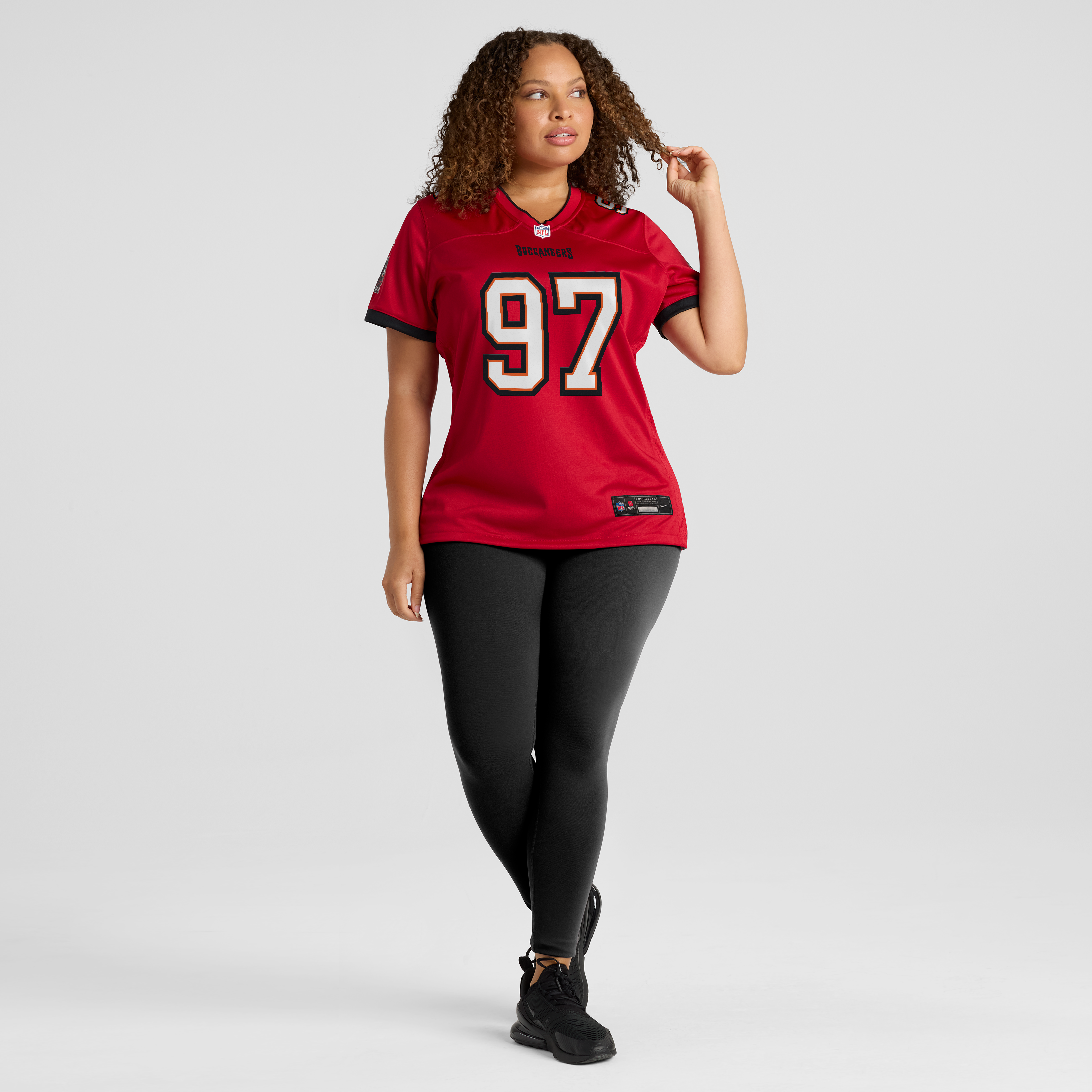 Women's Tampa Bay Buccaneers Al Quadin Muhammad Nike Red Team Game Jersey