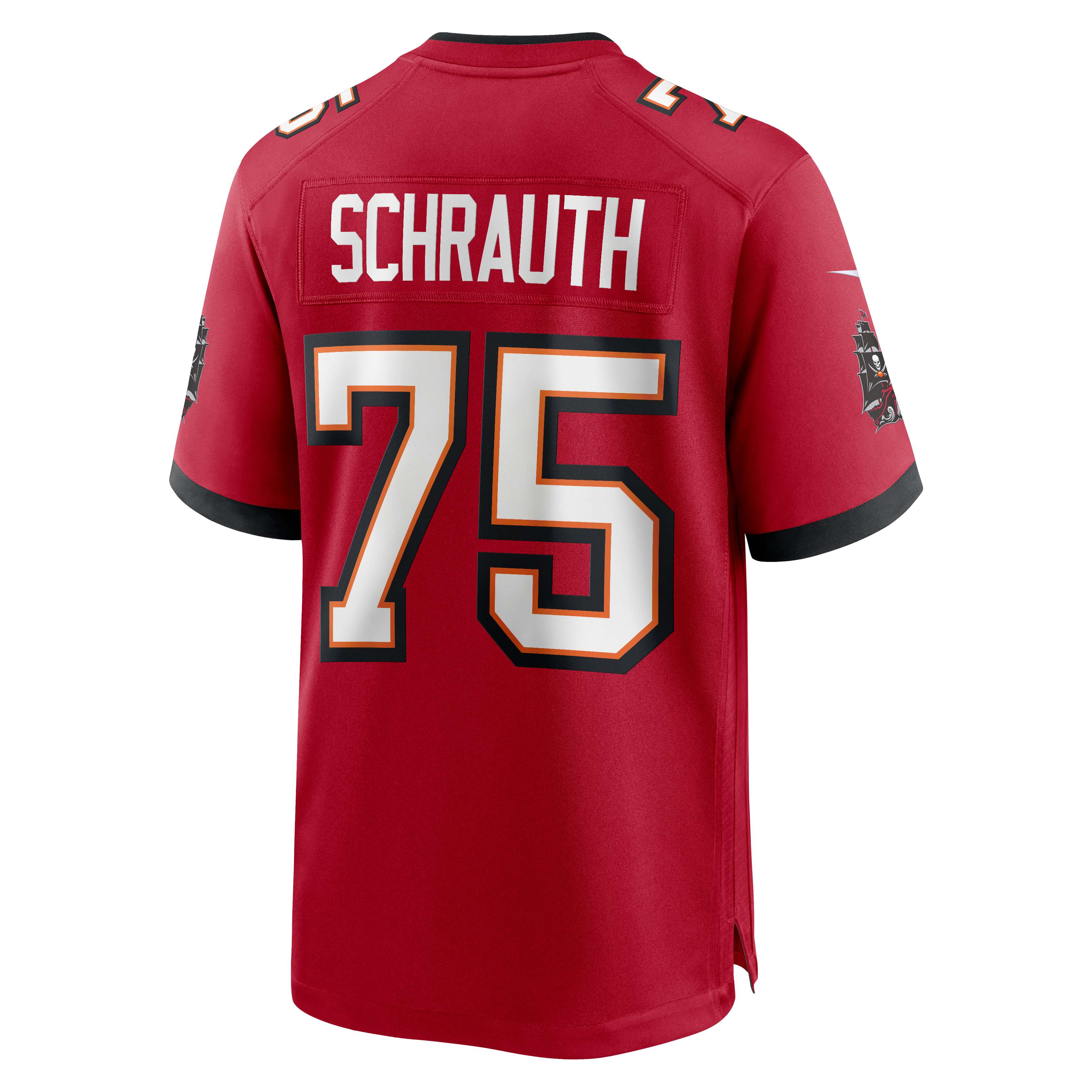Men's Tampa Bay Buccaneers Billy Schrauth Nike Red Team Game Jersey