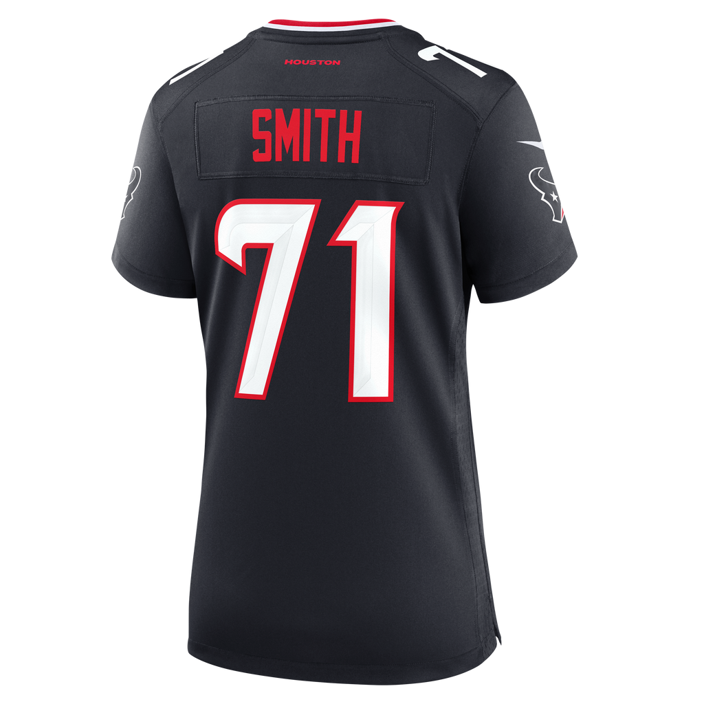 Women's Houston Texans Braden Smith Nike Navy Team Game Jersey