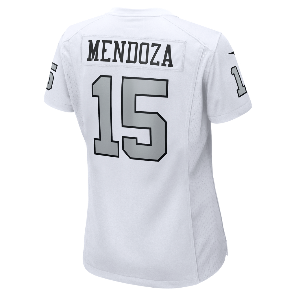 Women's Las Vegas Raiders Fernando Mendoza Nike White Alternate Game Jersey