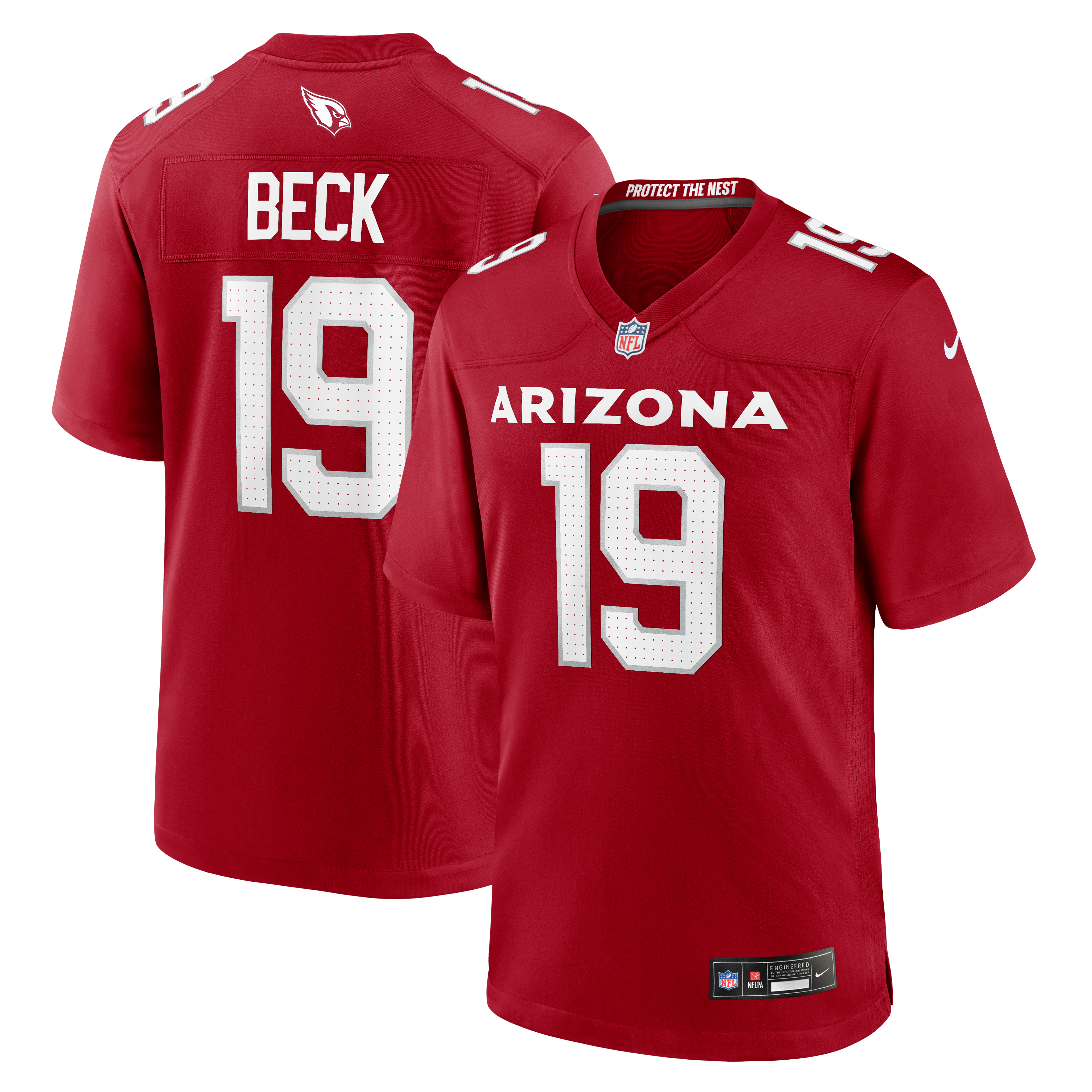 Men's Arizona Cardinals Carson Beck Nike Cardinal Game Jersey