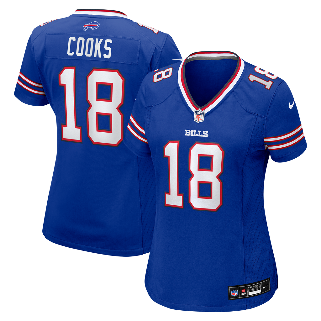 Women's Buffalo Bills Brandin Cooks Nike Royal Team Game Jersey