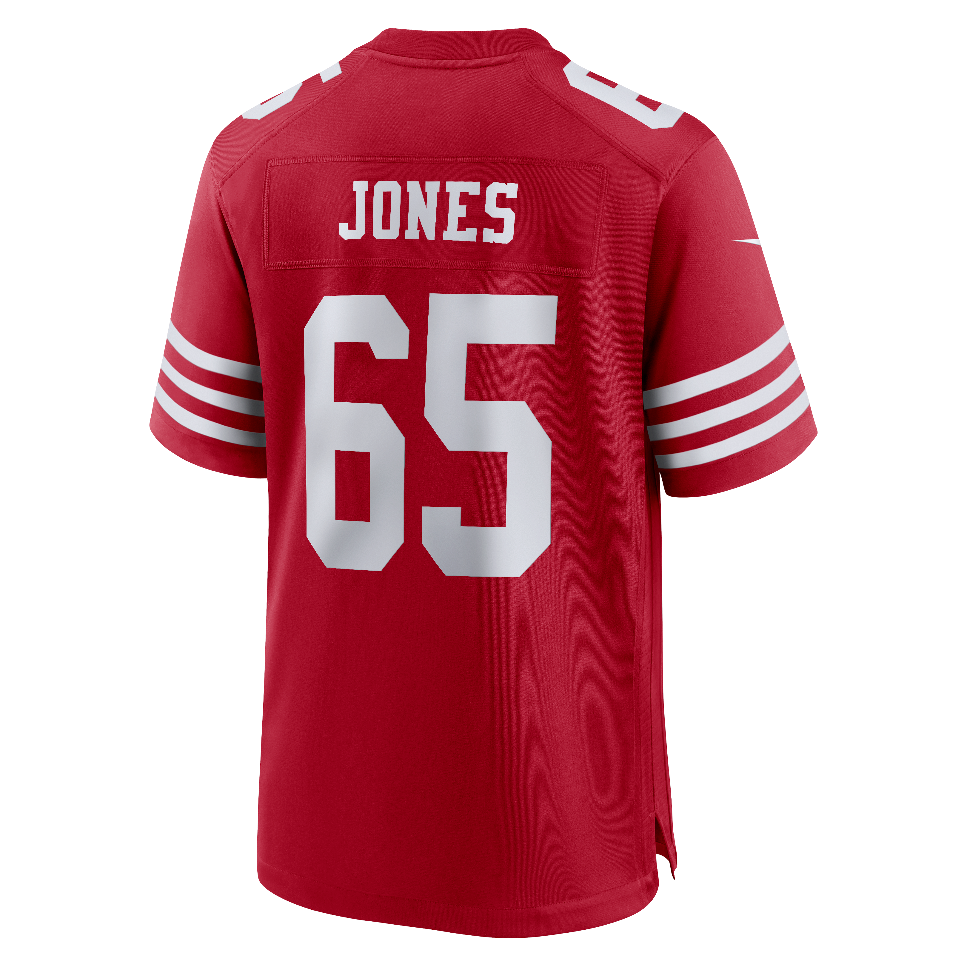Men's San Francisco 49Ers Robert Jones Nike Scarlet Team Game Jersey