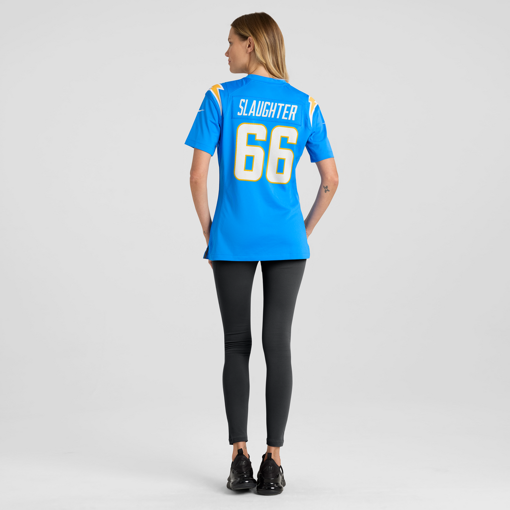 Women's Los Angeles Chargers Jake Slaughter Nike Powder Blue Team Game Jersey
