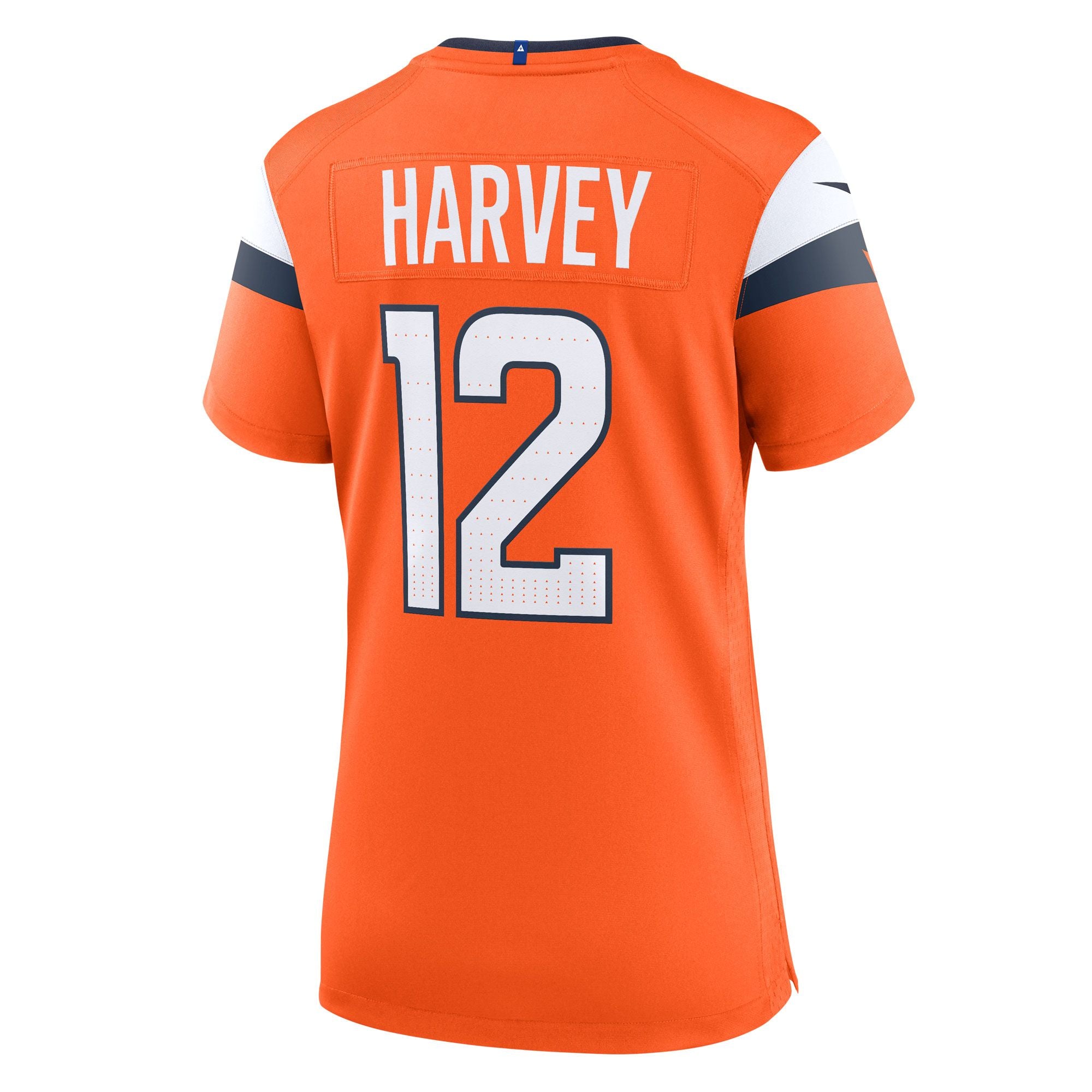 Women's Denver Broncos Rj Harvey Nike Orange Team Game Jersey